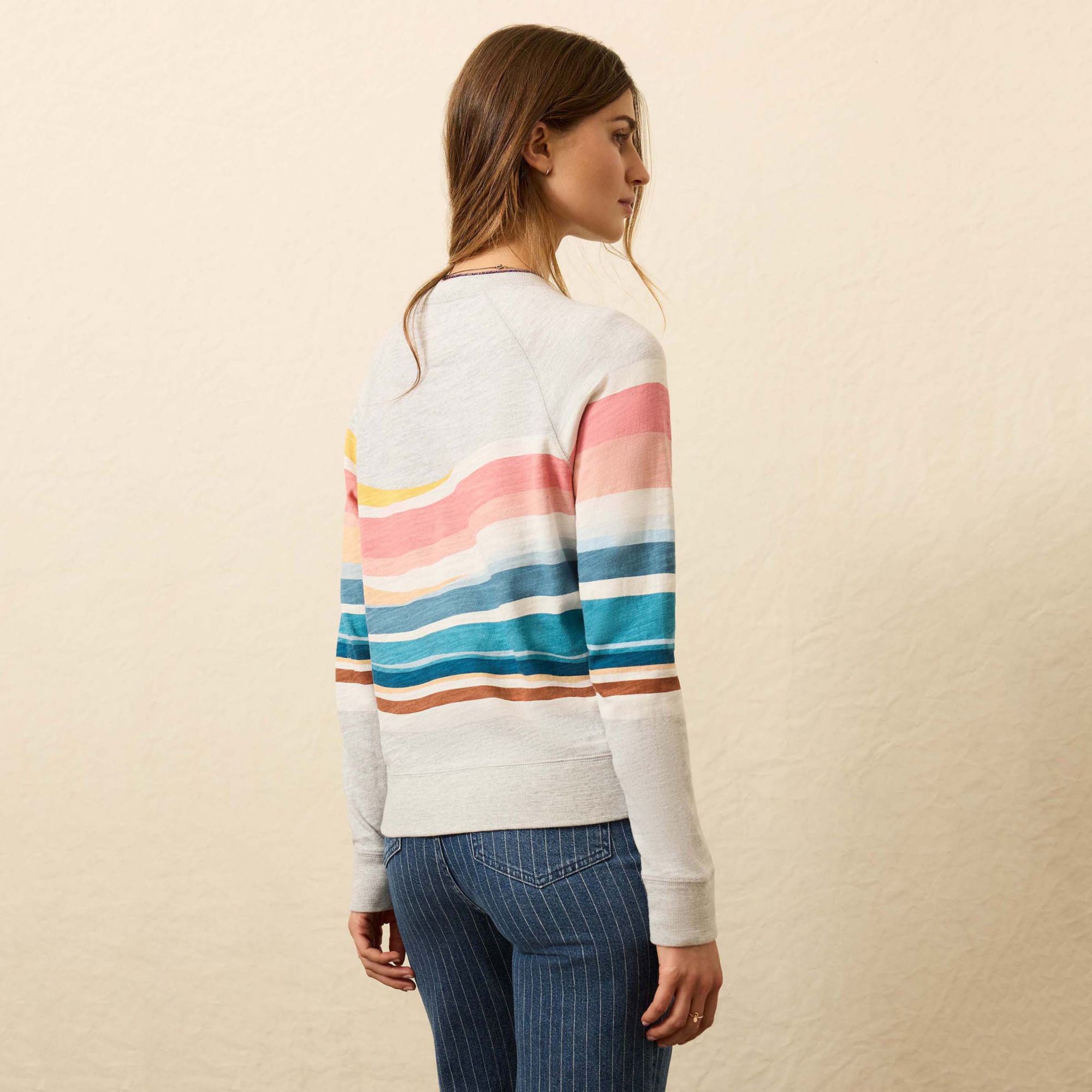 Faherty Women's Sunwashed Slub Crew product image