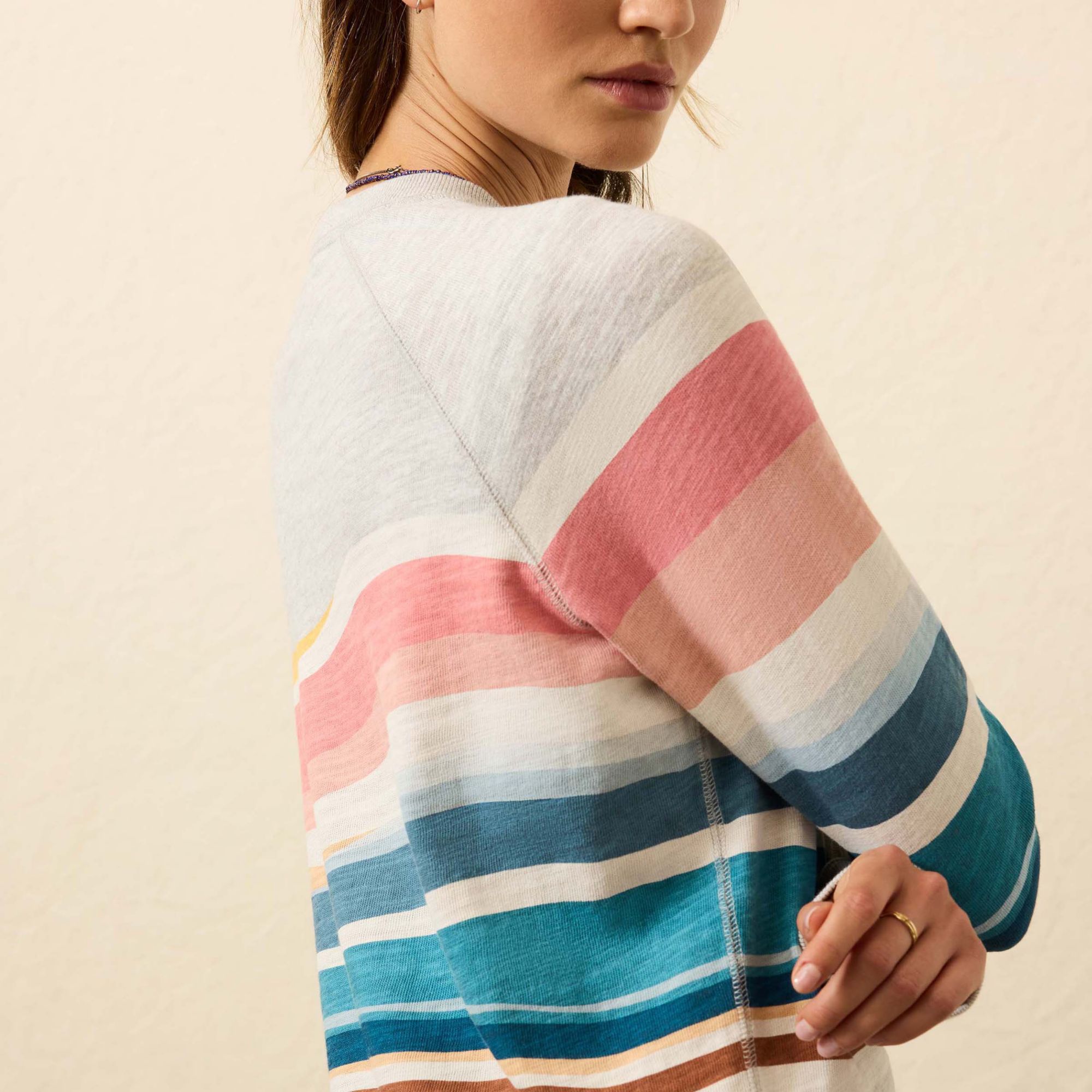 Faherty Women's Sunwashed Slub Crew product image