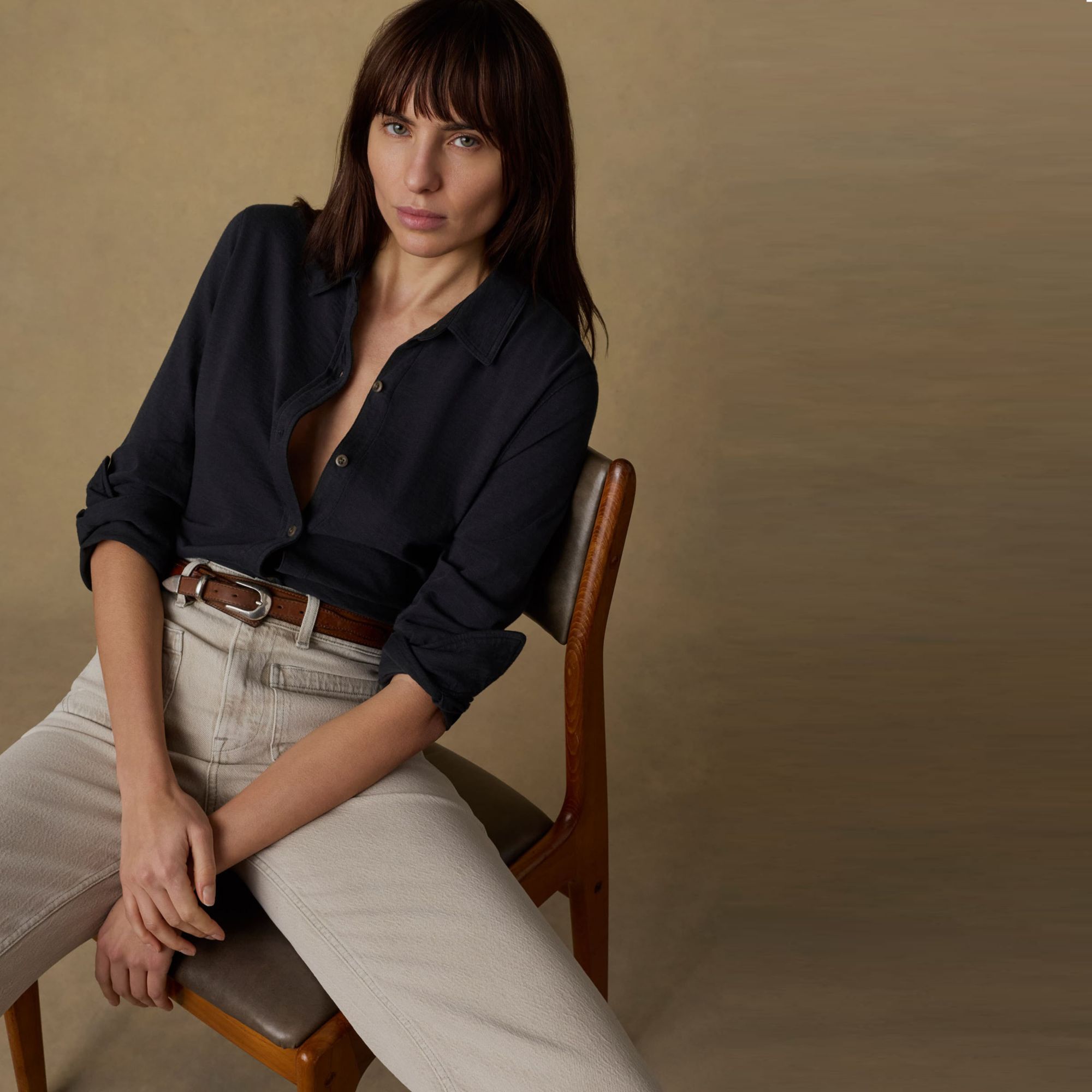 Faherty Women's Sunwashed Knit Shirt product image