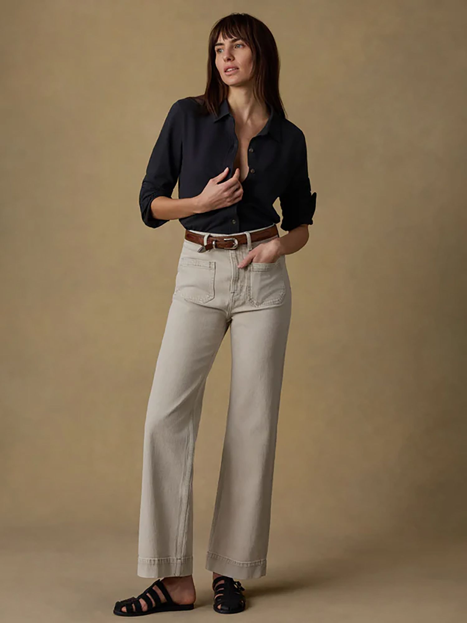 Faherty Women's Sunwashed Knit Shirt product image