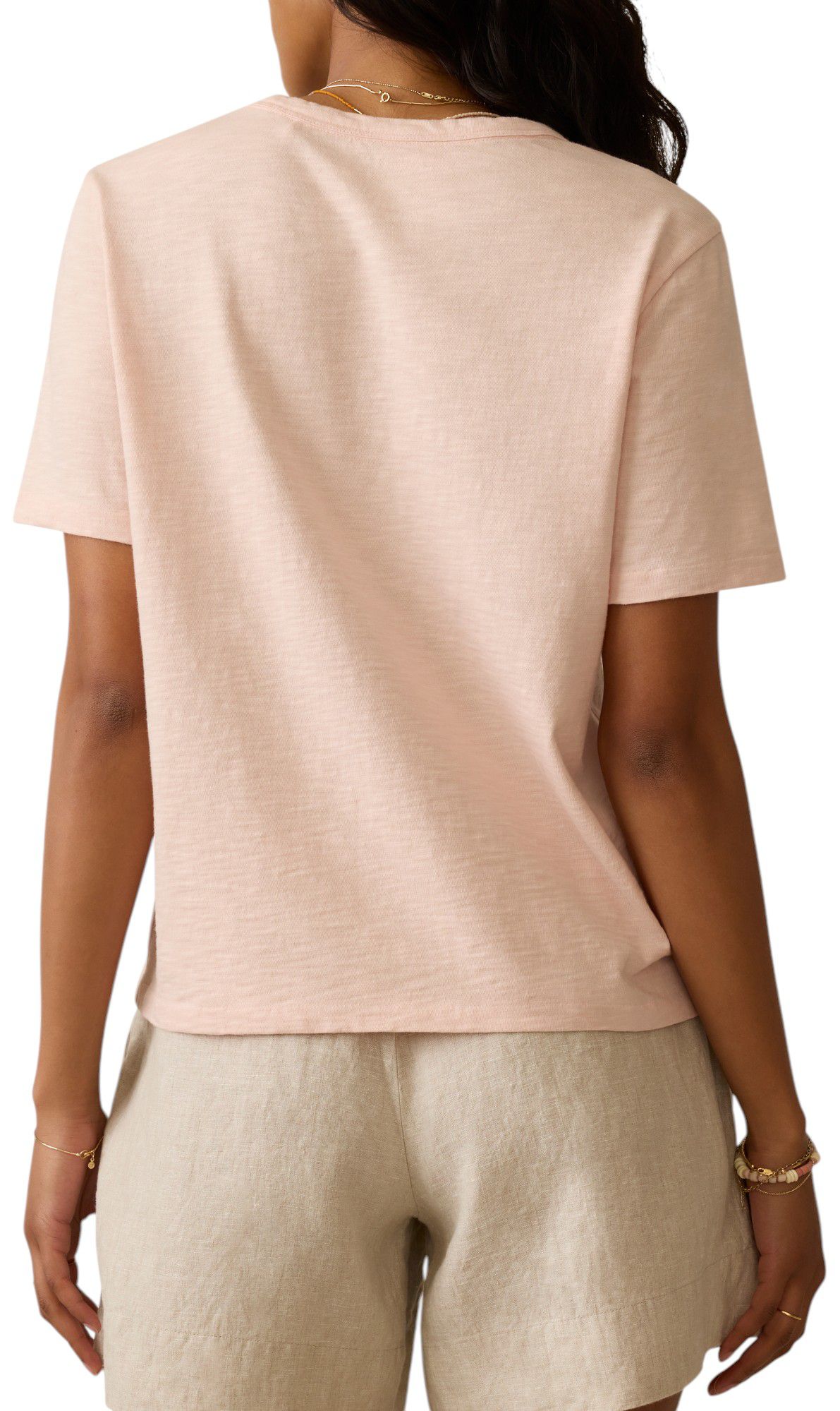 Faherty Women's Sunwashed Short Sleeve Crew T-Shirt product image