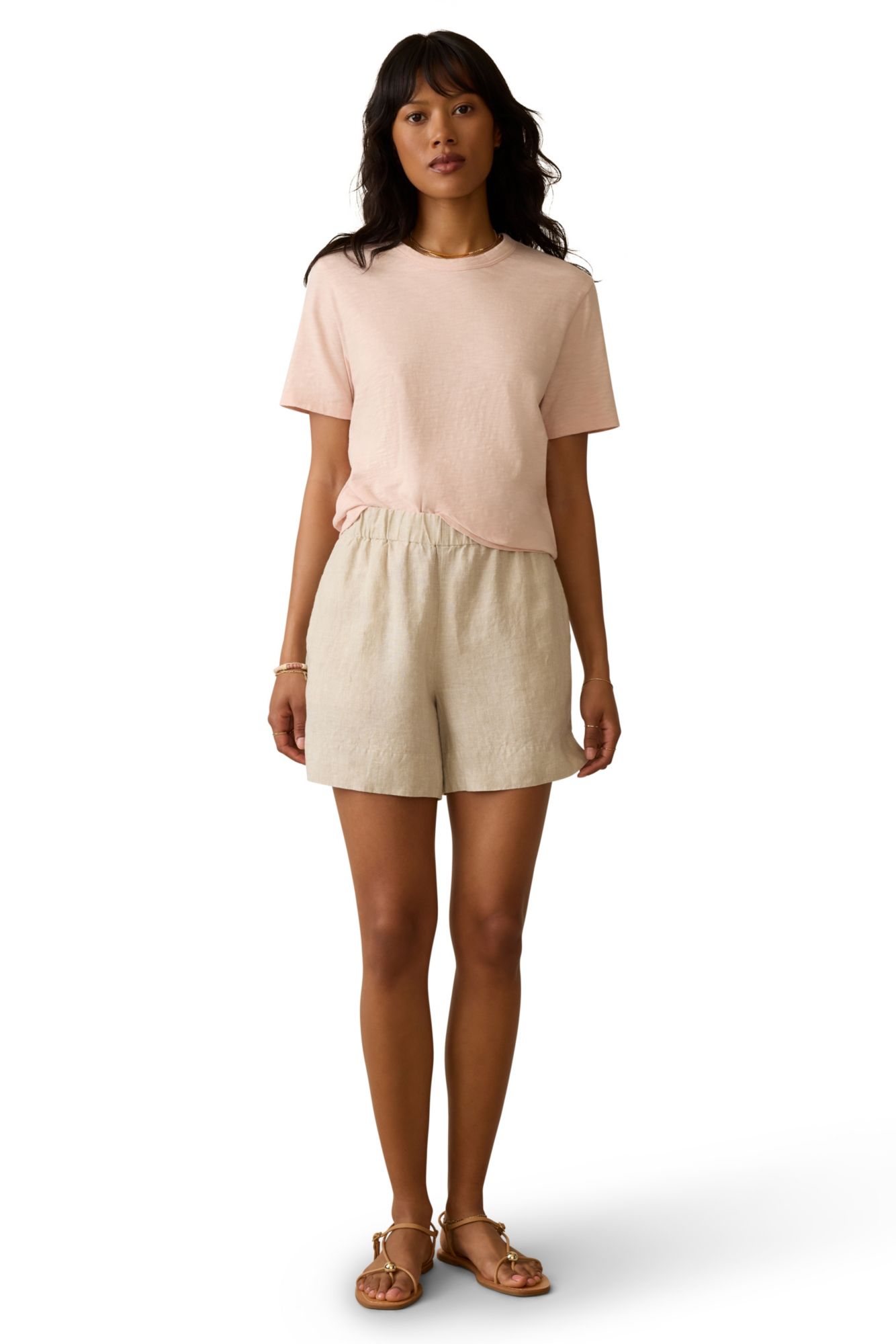 Faherty Women's Sunwashed Short Sleeve Crew T-Shirt product image