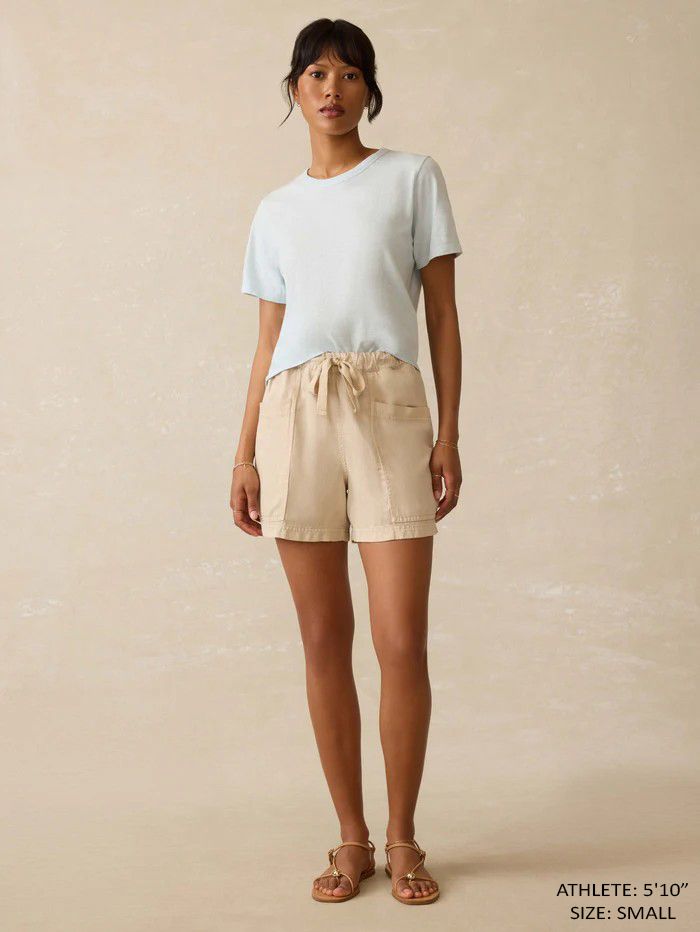 Faherty Women's Sunwashed Short Sleeve Crew T-Shirt product image