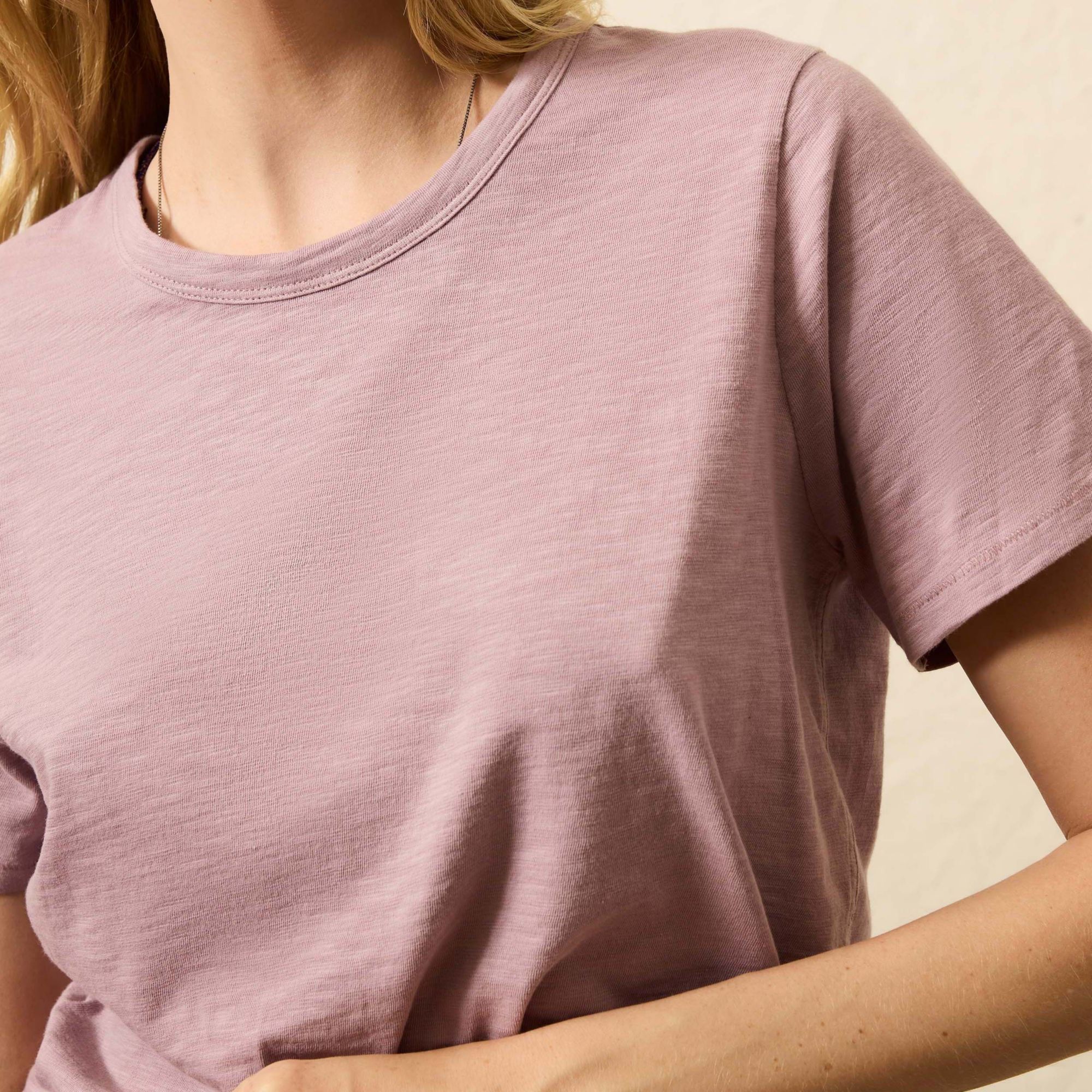 Faherty Women's Sunwashed Short Sleeve Crew T-Shirt product image