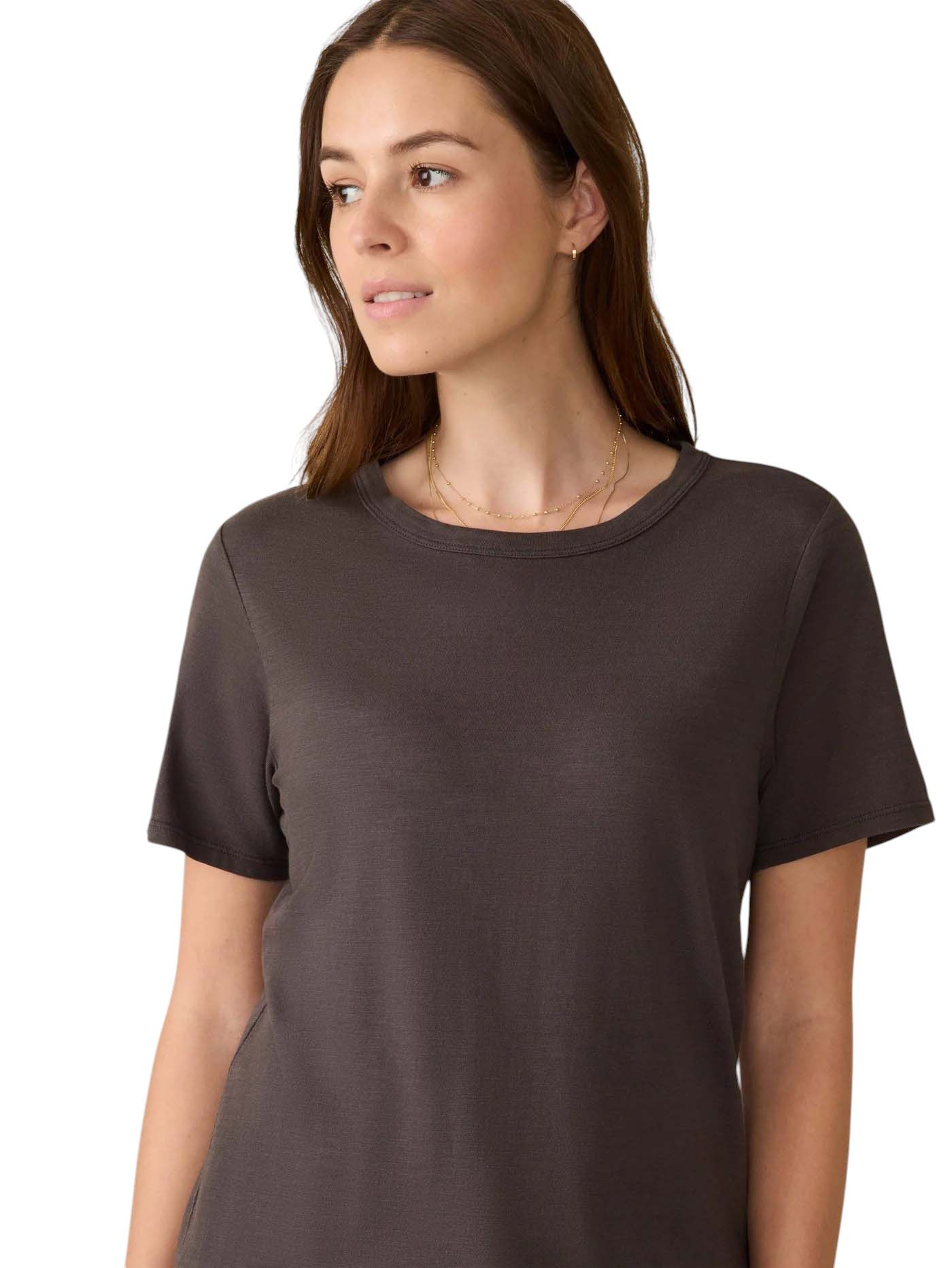 Faherty Women's Sunwashed Short Sleeve Crew T-Shirt product image