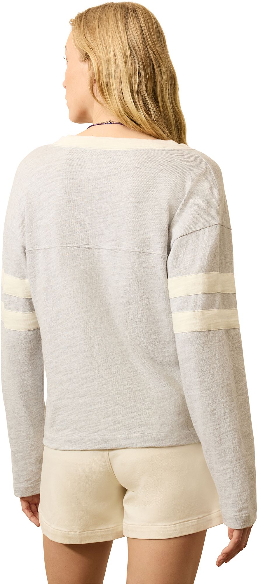 Faherty Women's Sunwashed Slub Varsity T-Shirt product image