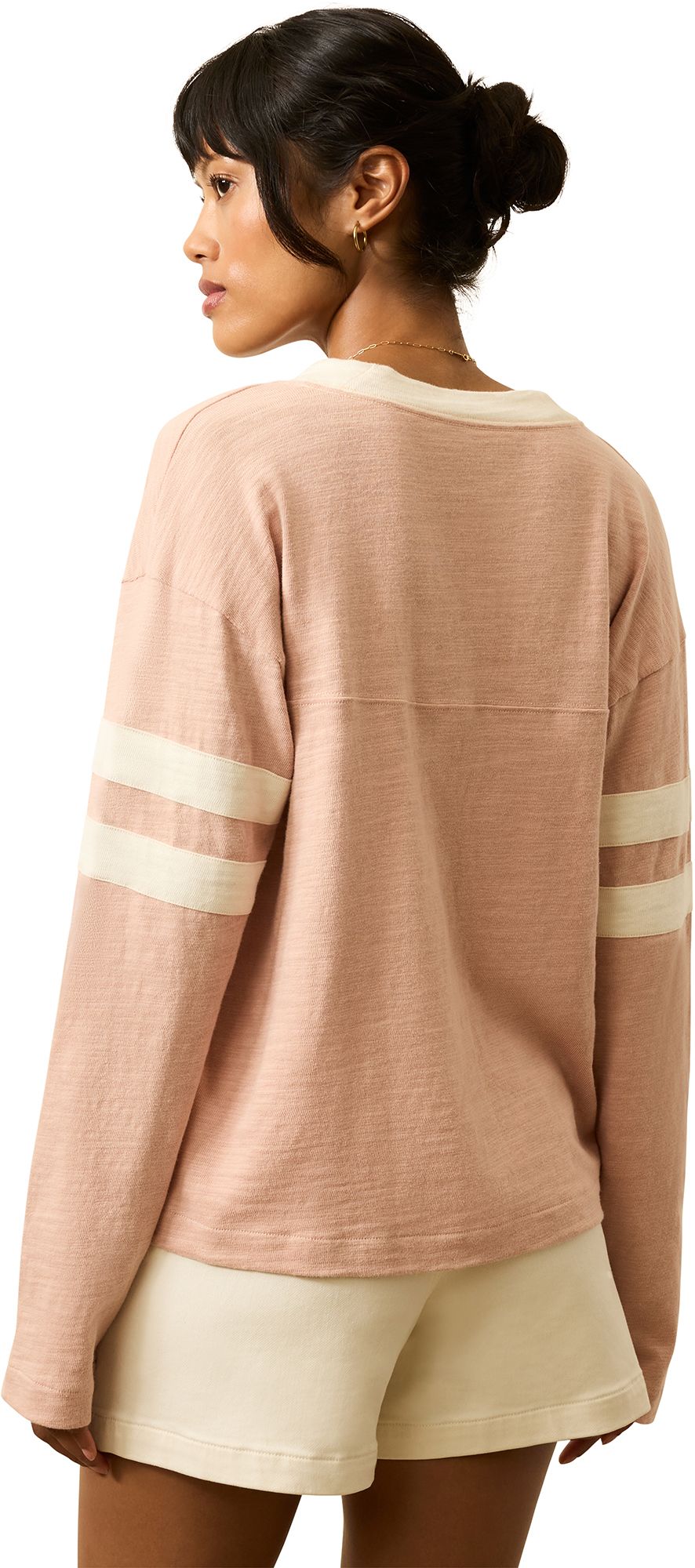 Faherty Women's Sunwashed Slub Varsity T-Shirt product image