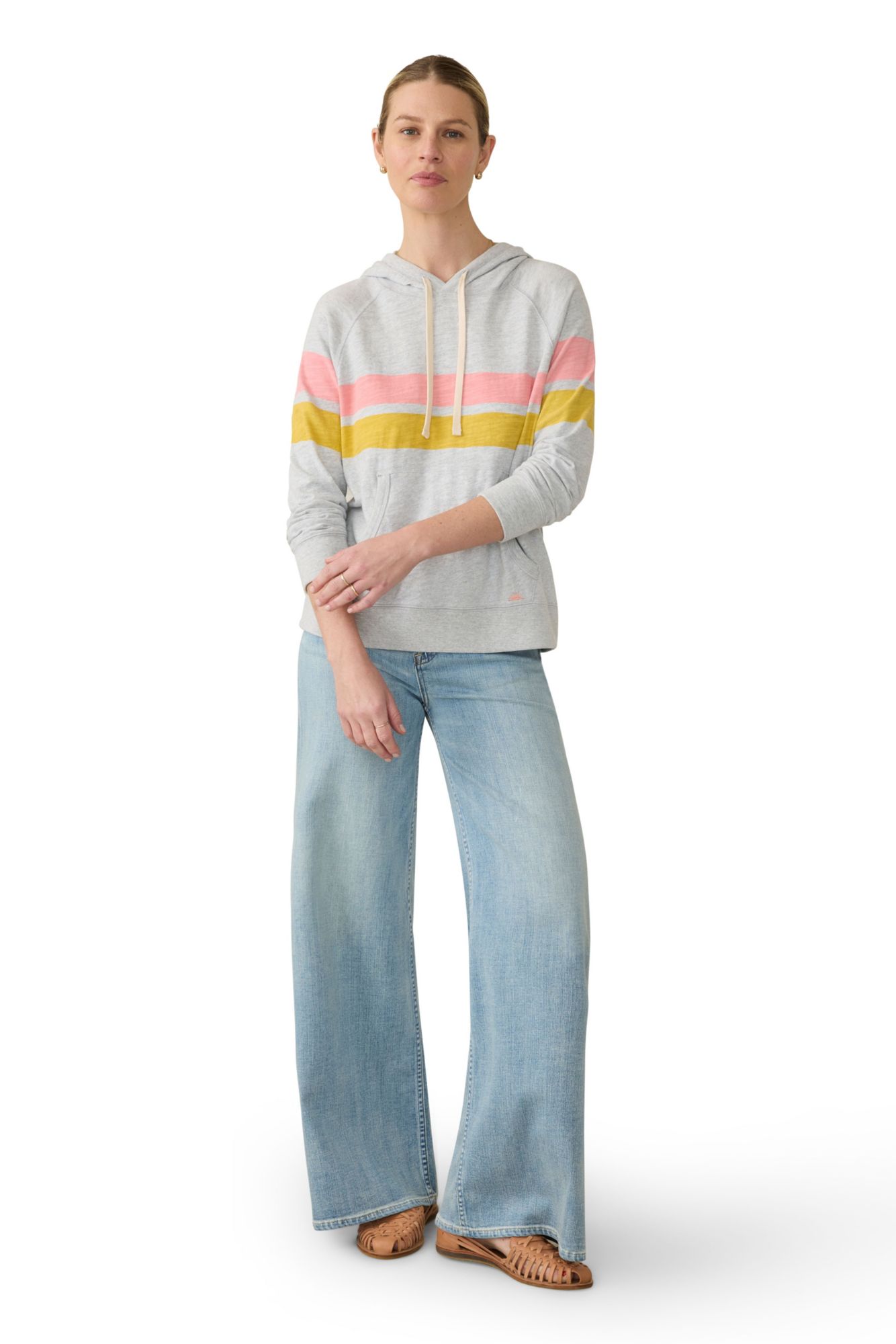Faherty Women's Sunwashed Slub Hoodie product image
