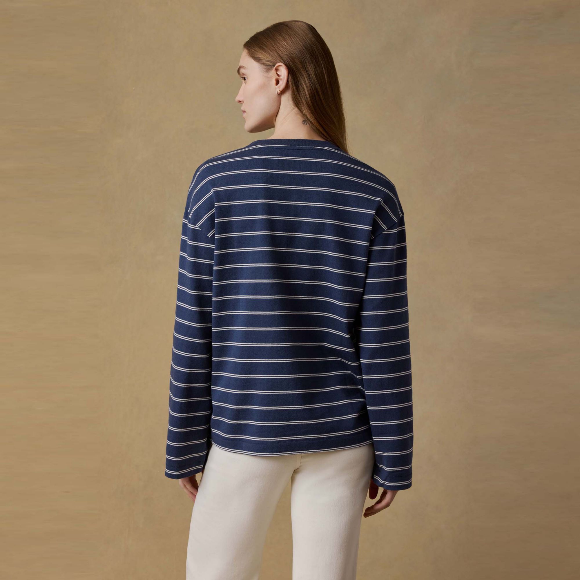 Faherty Women's Sport Jersey Long Sleeve Vintage T-shirt product image