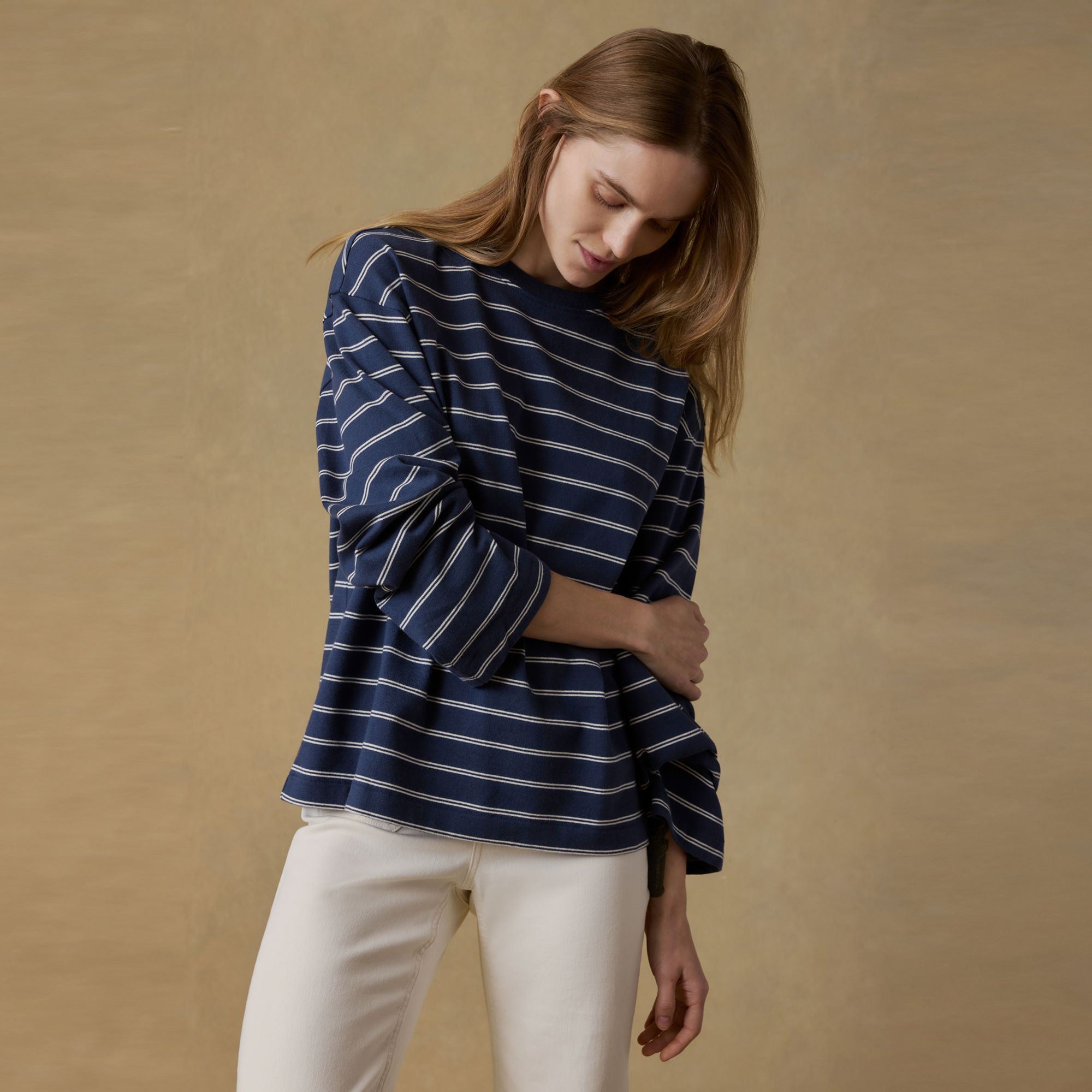 Faherty Women's Sport Jersey Long Sleeve Vintage T-shirt product image