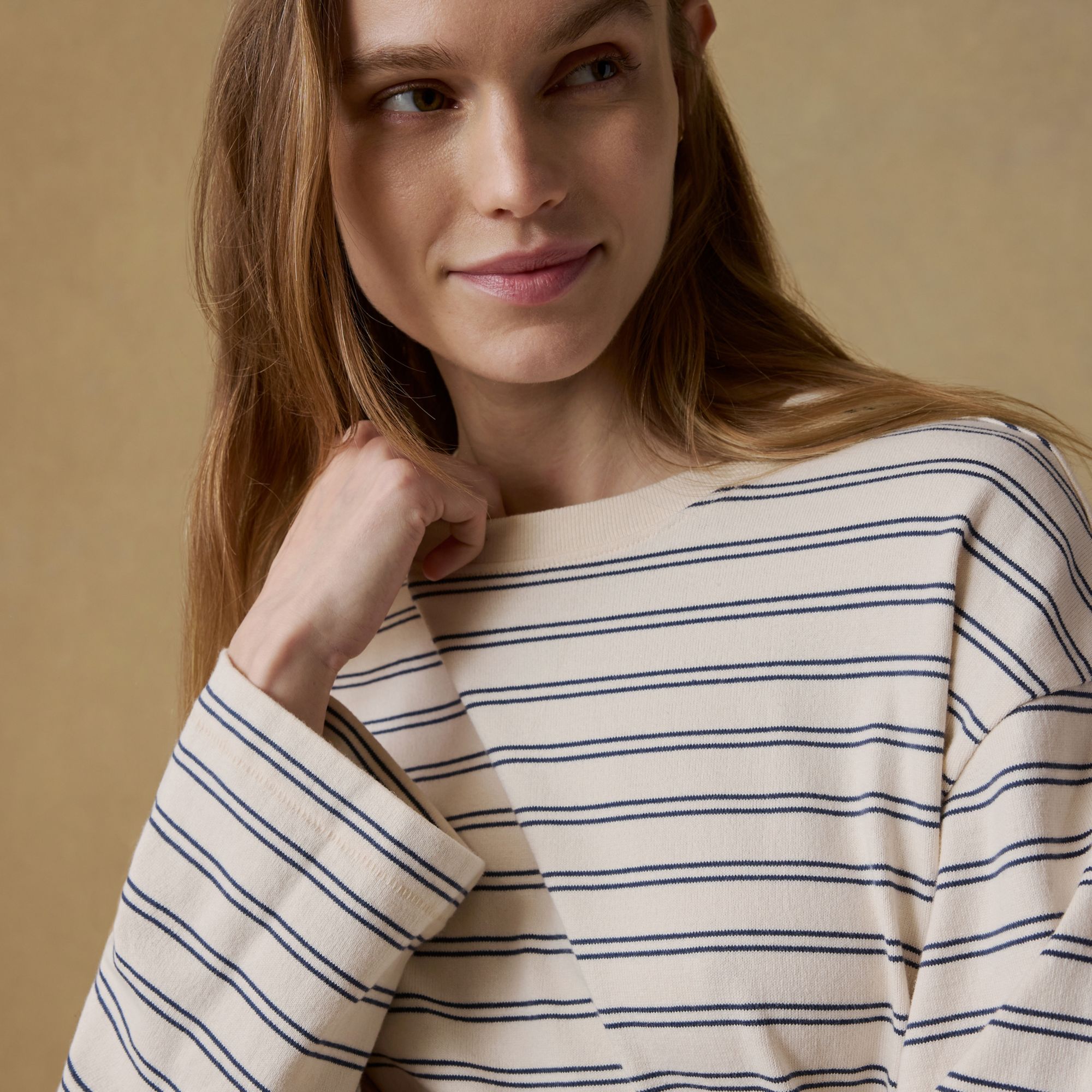 Faherty Women's Sport Jersey Long Sleeve Vintage T-shirt product image