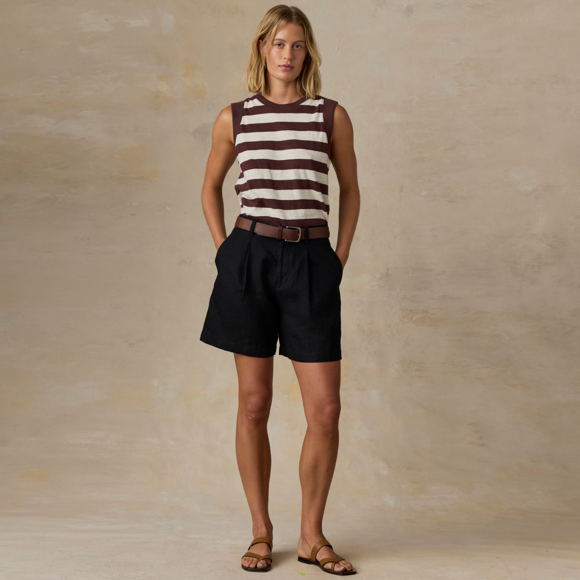 Faherty Women's Sunwashed Slub Muscle Tank product image