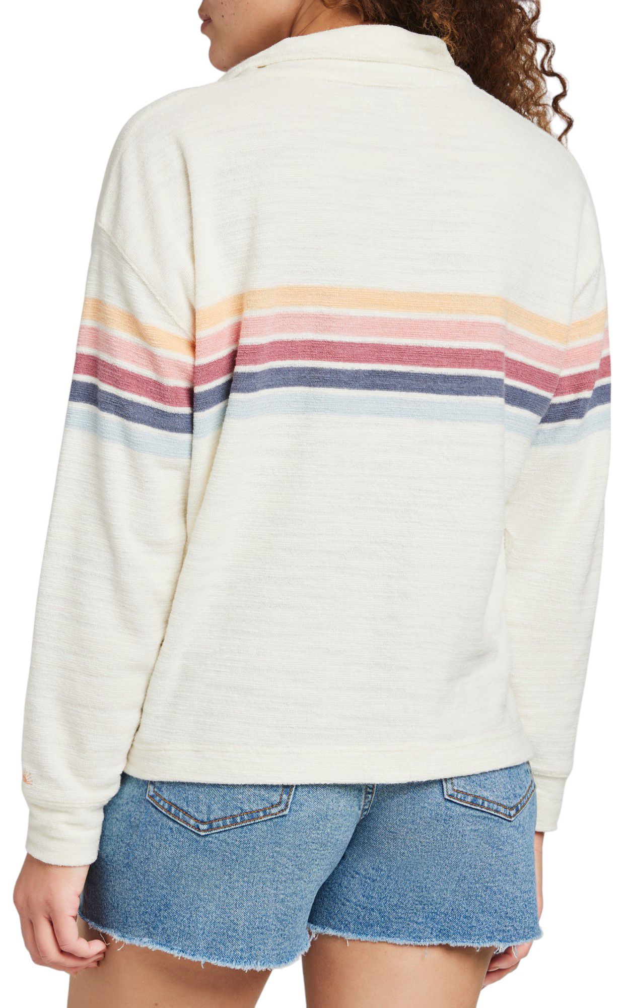 Faherty Women's Cabana Towel Terry 1/4 Zip product image