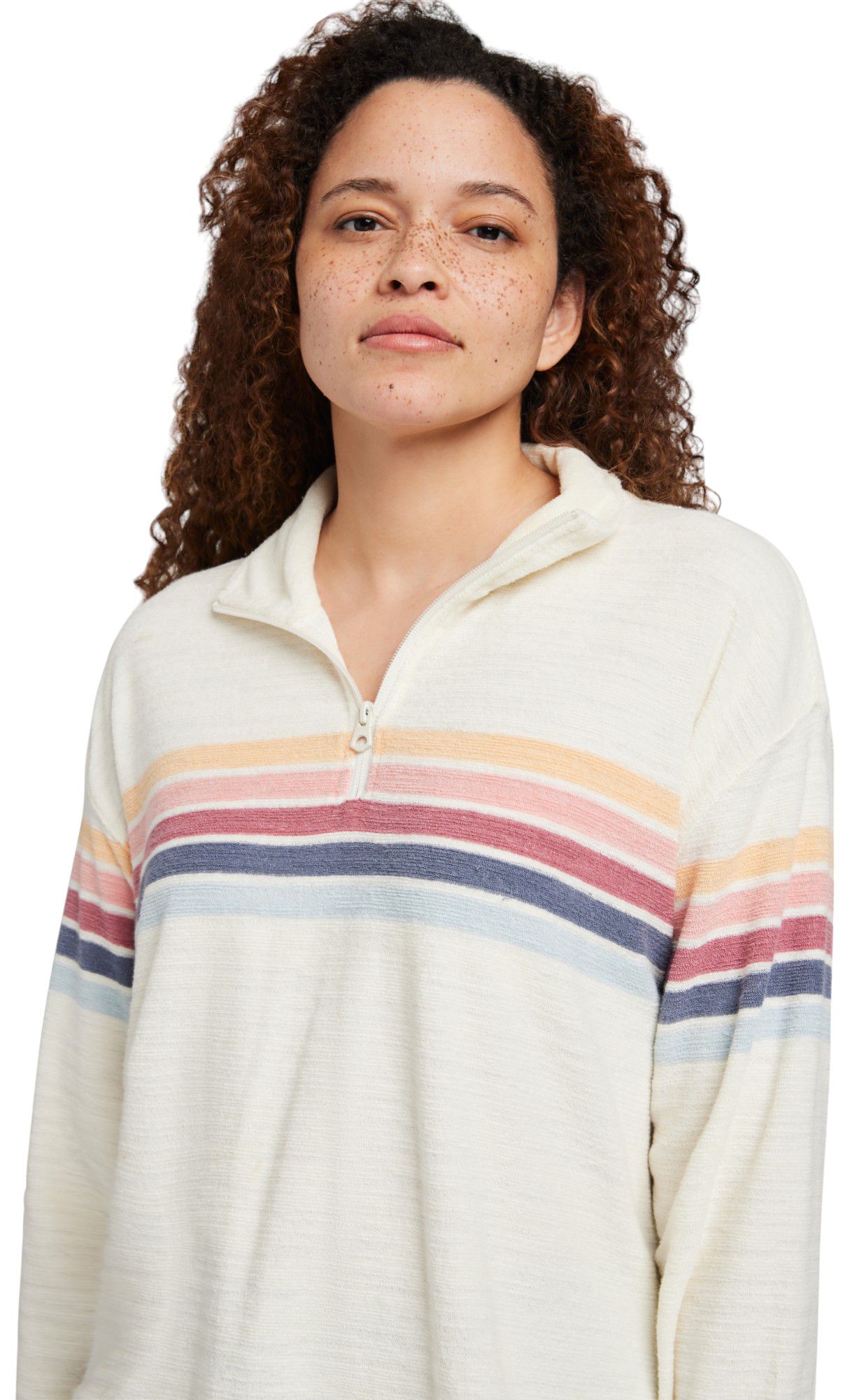 Faherty Women's Cabana Towel Terry 1/4 Zip product image