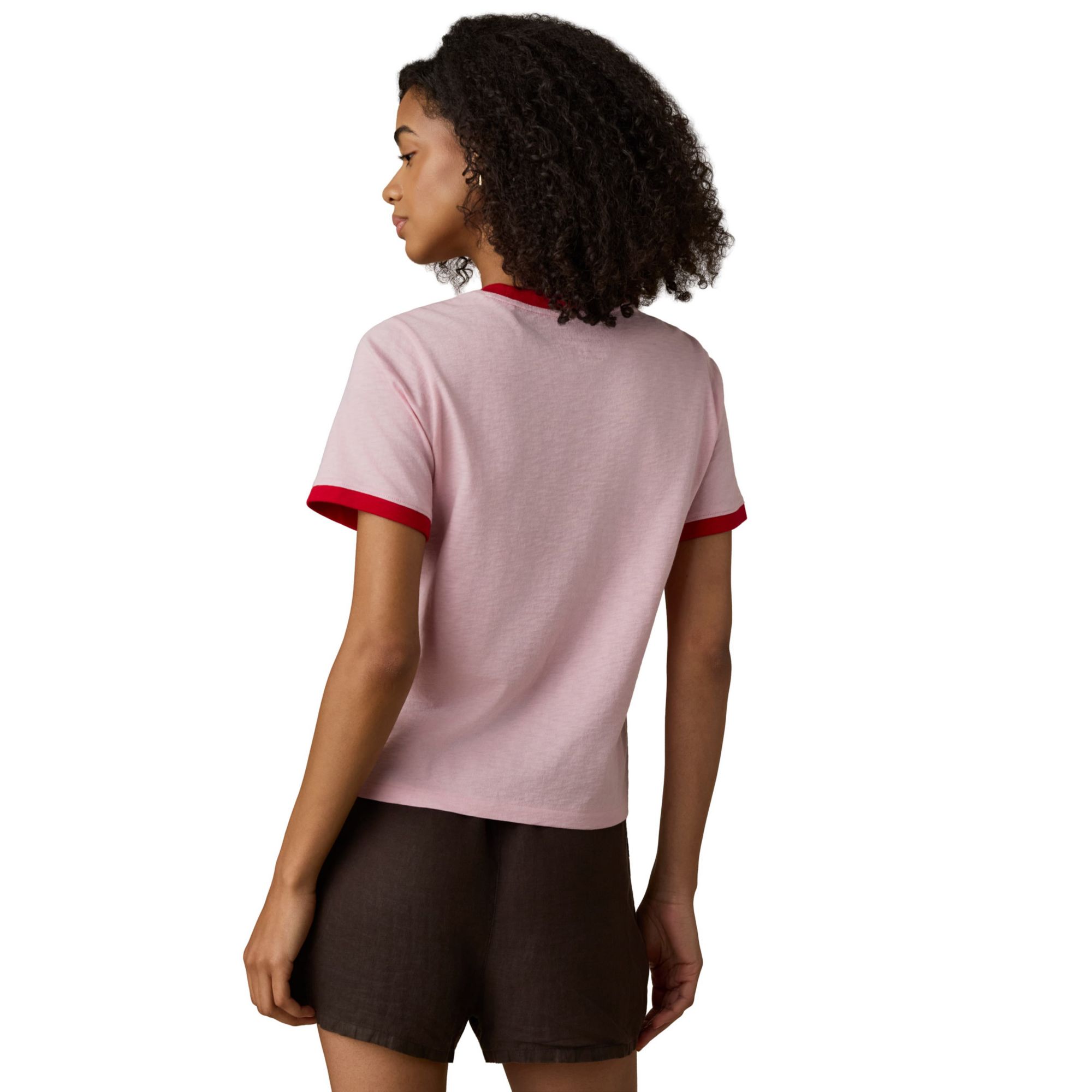 Faherty Women's Sunwashed Regenerative Cotton Essential Tee product image