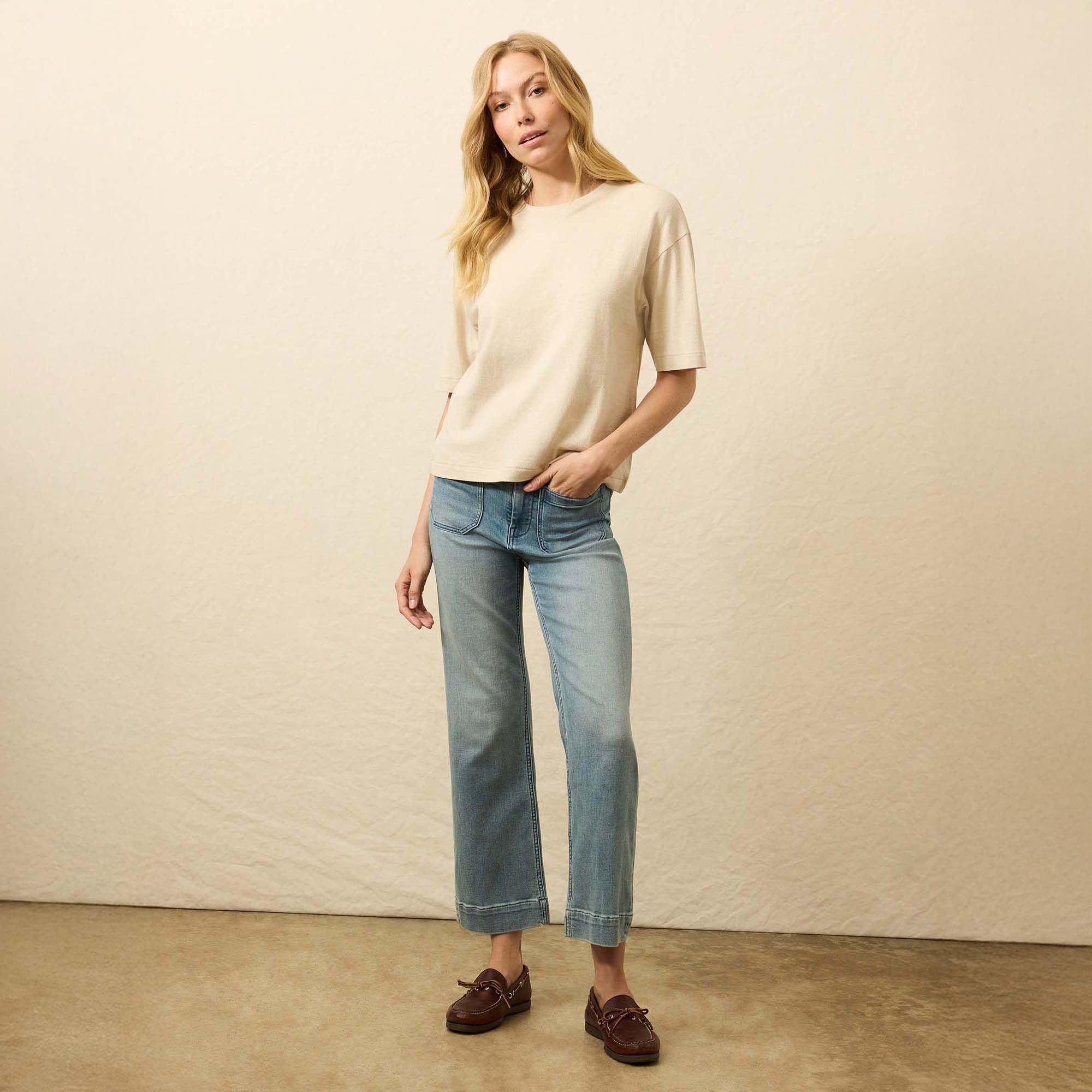 Faherty Women's Hemp Blend T-Shirt product image