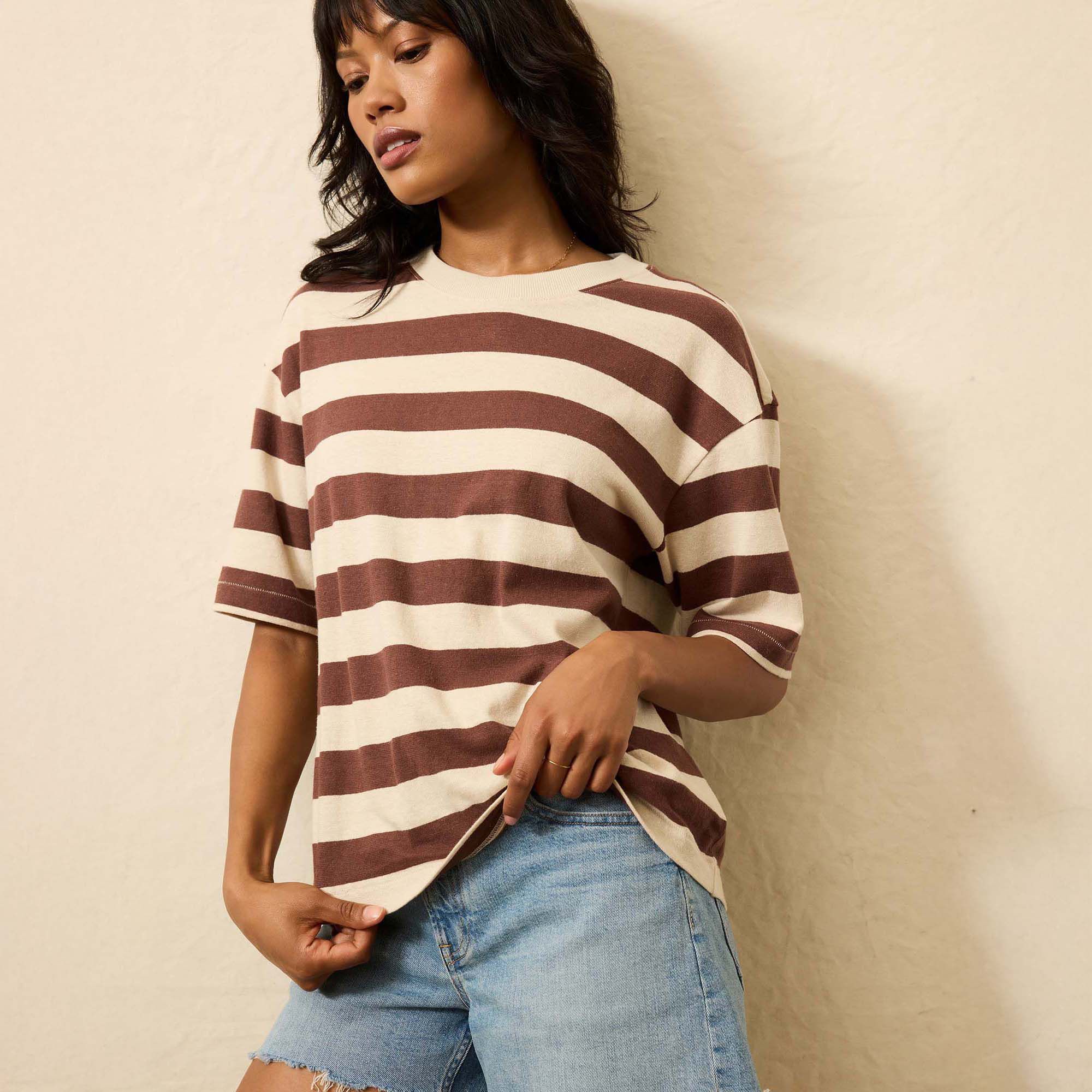 Faherty Women's Hemp Blend T-Shirt product image