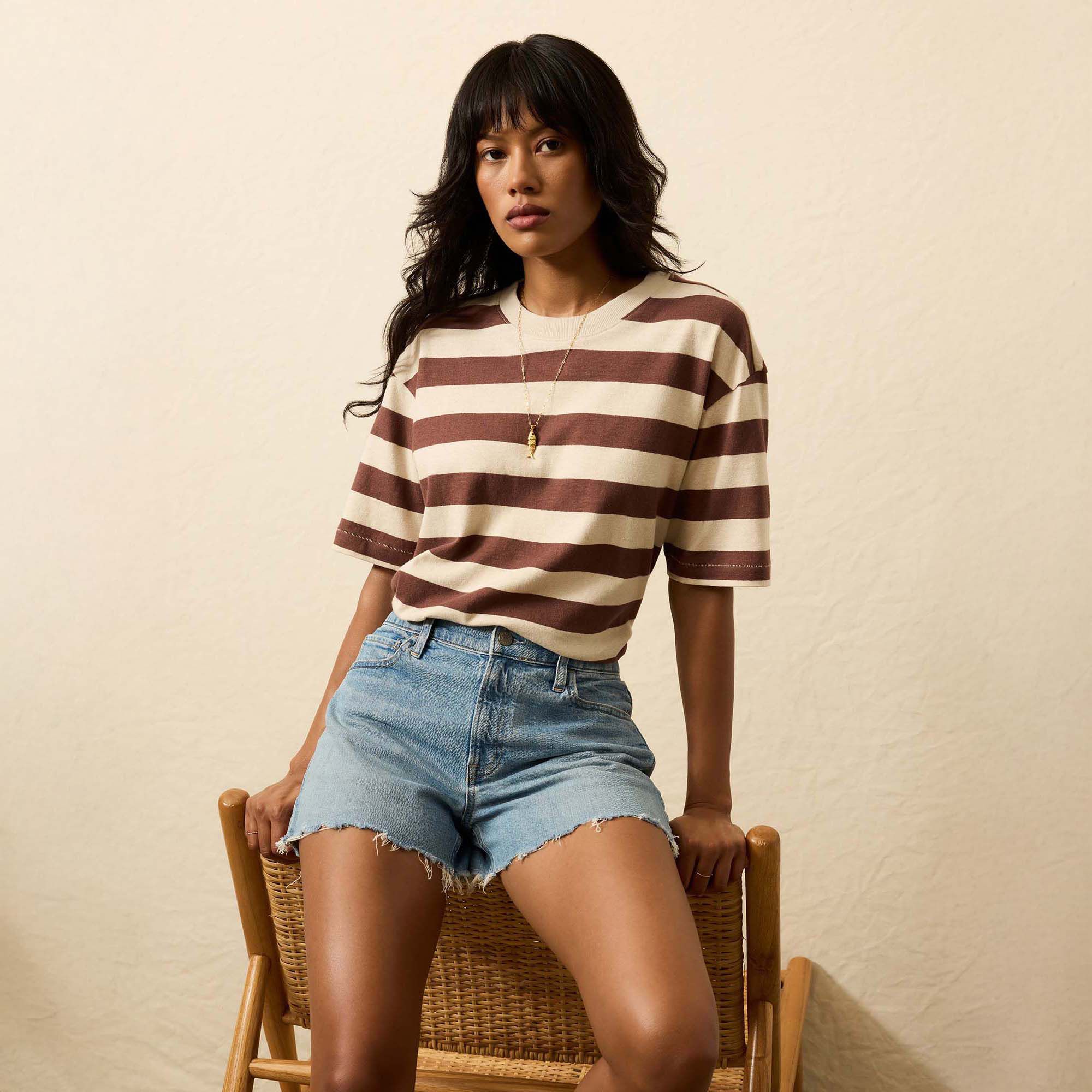 Faherty Women's Hemp Blend T-Shirt product image