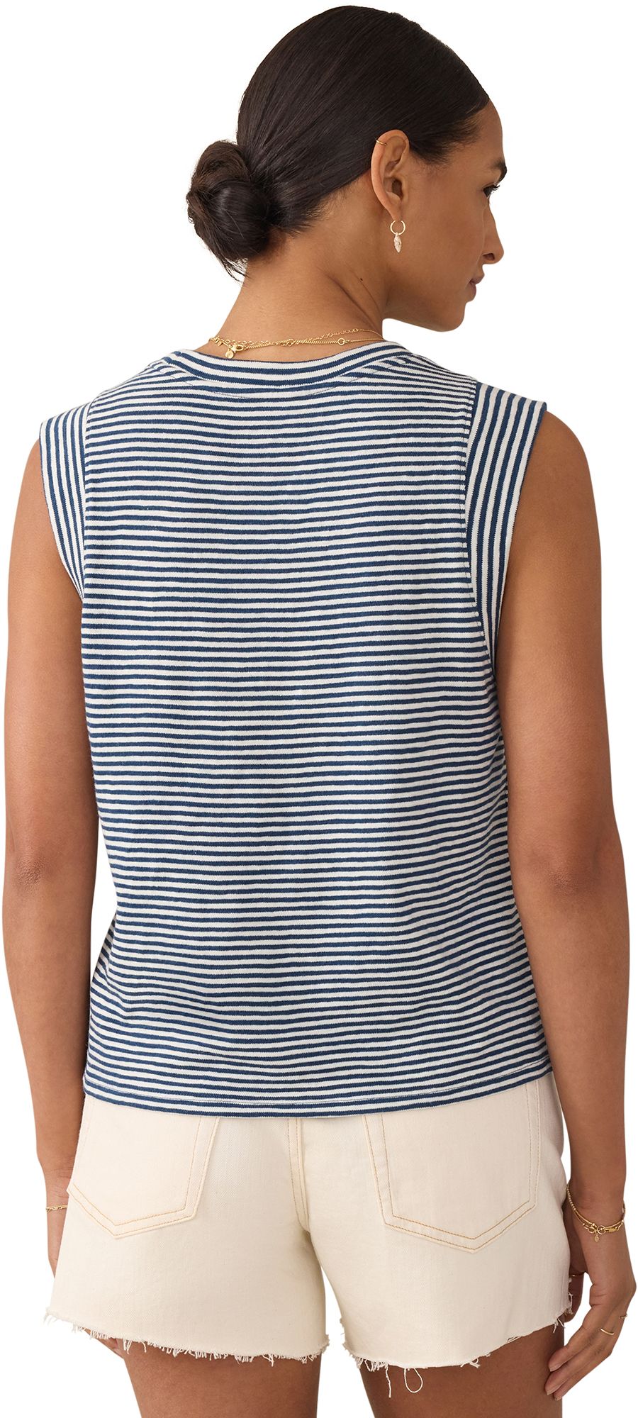 Faherty Women's Sunwashed Slub Muscle Tank product image