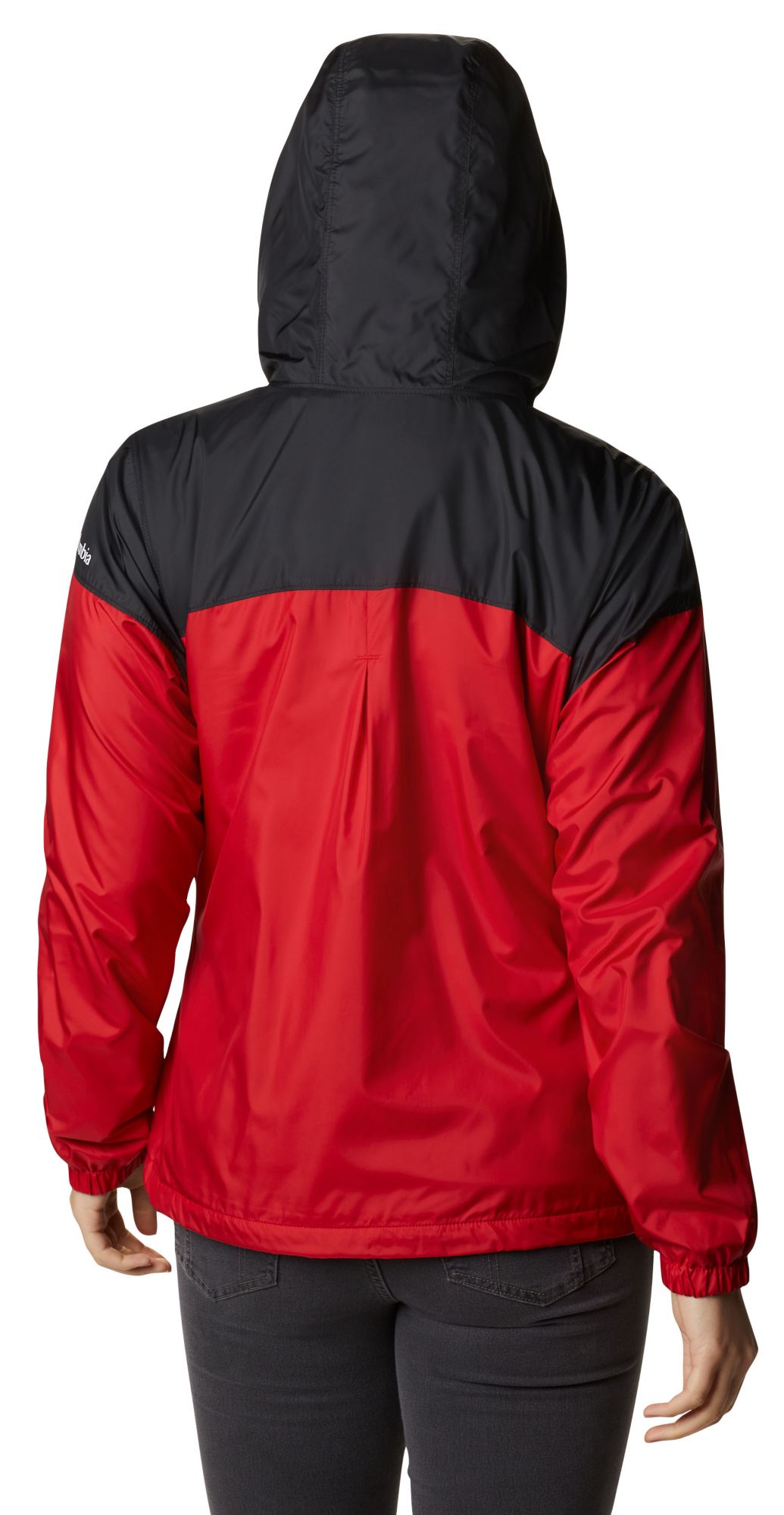 Columbia Women's Wisconsin Badgers Red/Black Flash Forward Lined Jacket