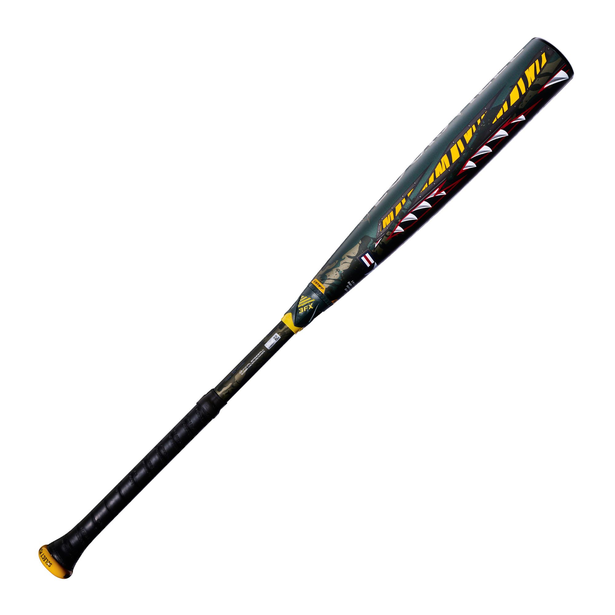Louisville Slugger Select PWR Tiger Shark Hybrid BBCOR Bat 2026 (-3) product image