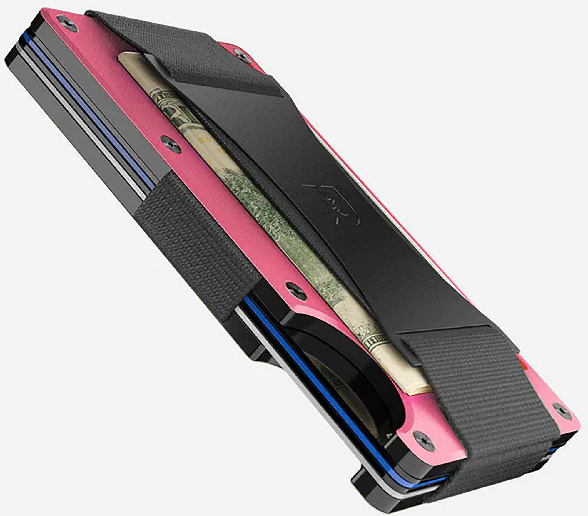 Ridge Wallet Flamingo Pink Wallet with Cash Strap product image