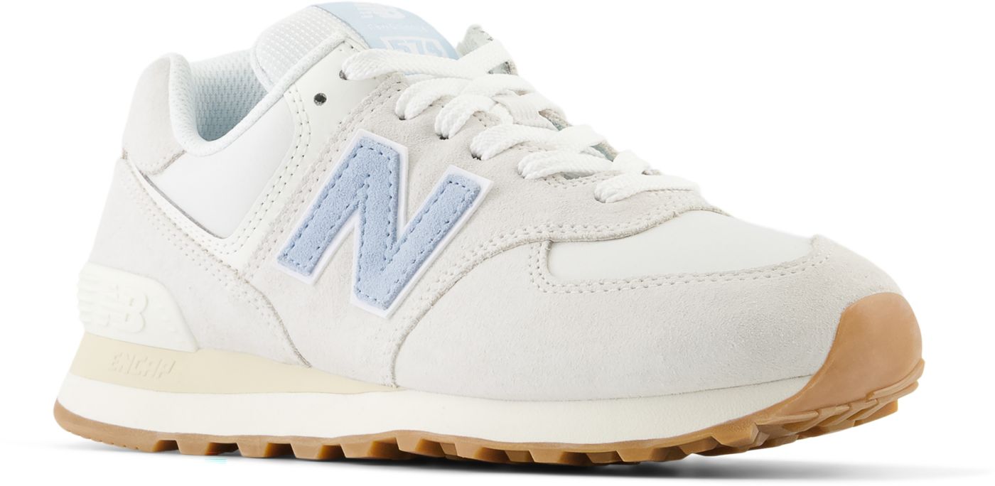 New balance 574 white red blue best sale