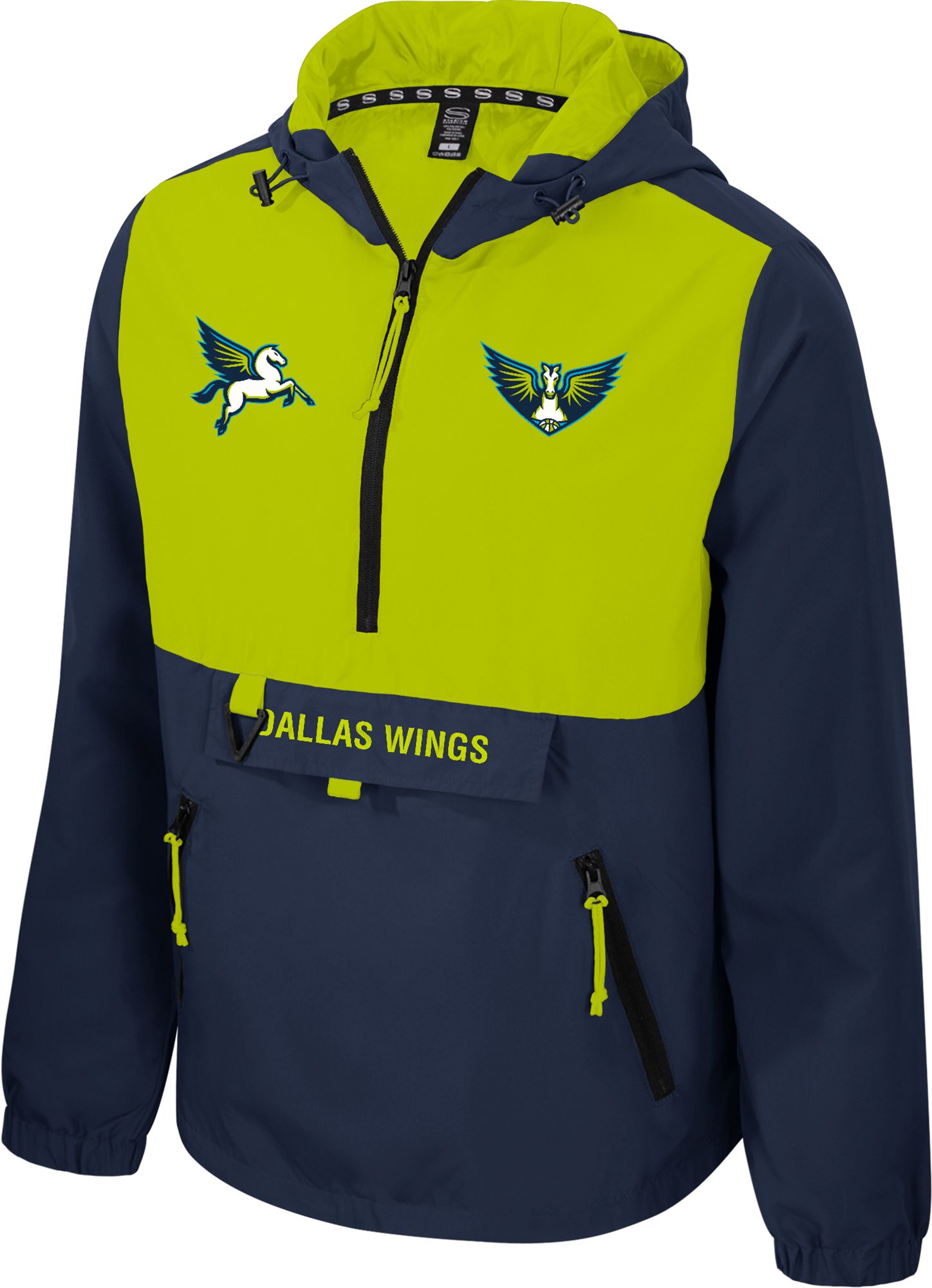 Stadium Essentials Adult Dallas Wings NAVY Legend Challenger 1/4 Zip product image