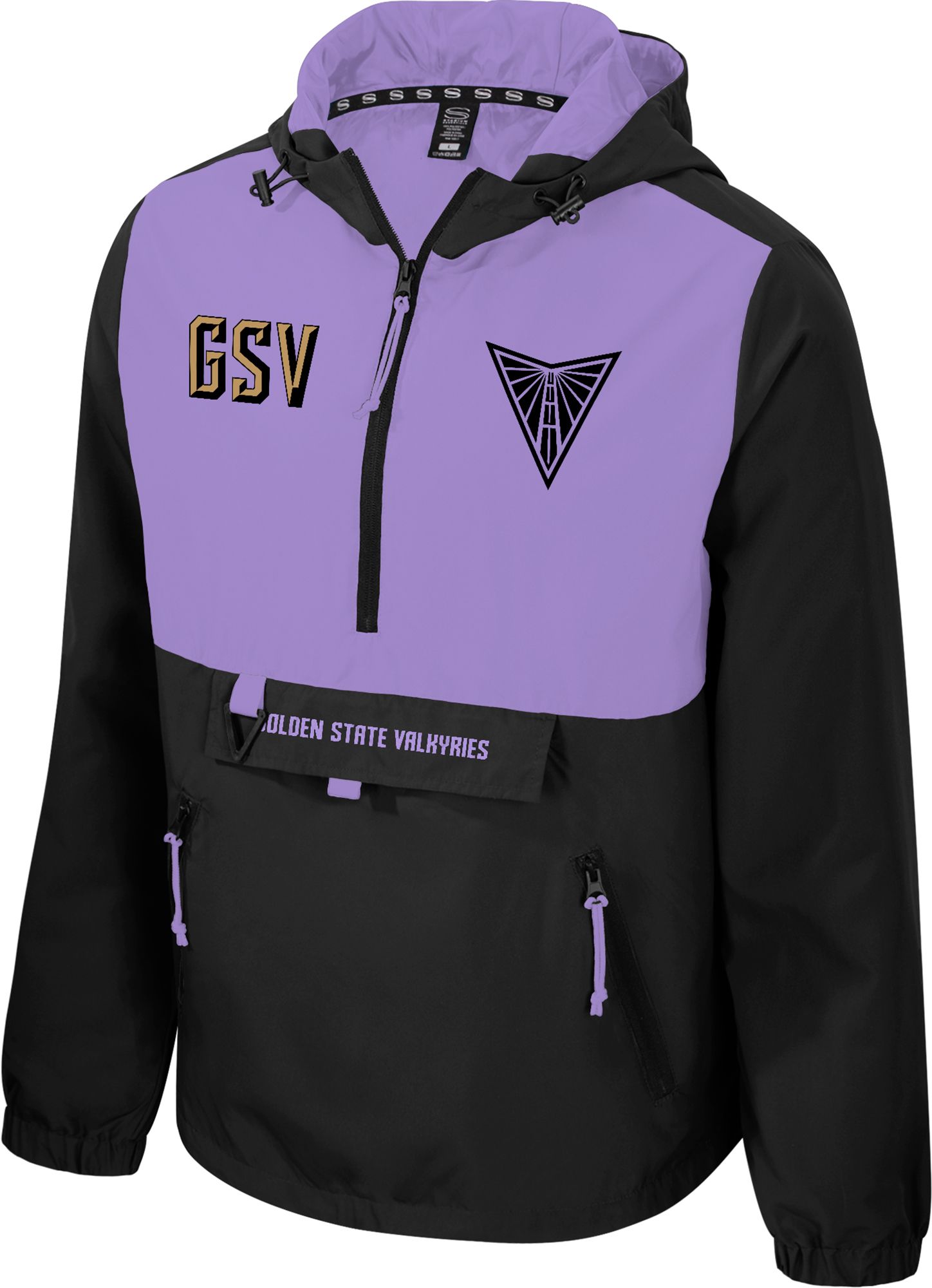 Stadium Essentials Adult Golden State Valkyries Black Legend Challenger 1/4 Zip product image
