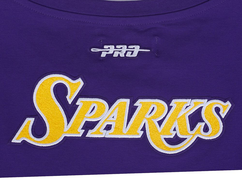 Pro Standard Women's Los Angeles Sparks Purple Boxy T-Shirt product image