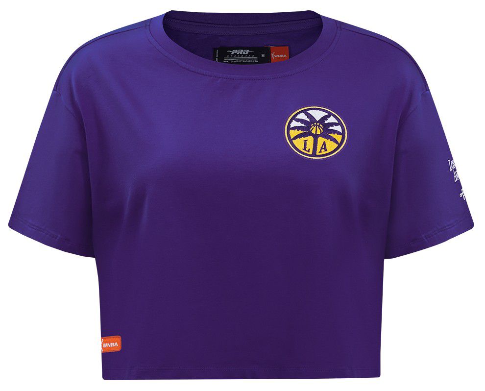 Pro Standard Women's Los Angeles Sparks Purple Boxy T-Shirt product image