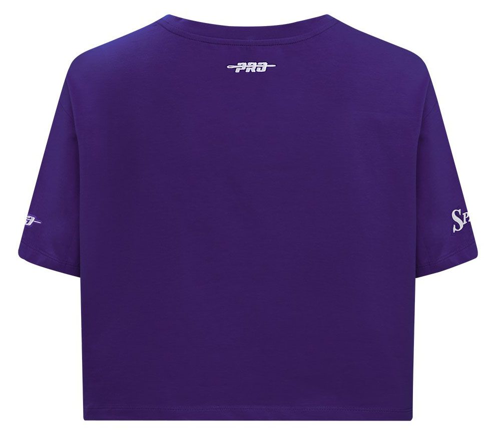 Pro Standard Girls' Los Angeles Sparks Purple Paradise Boxy T-Shirt product image