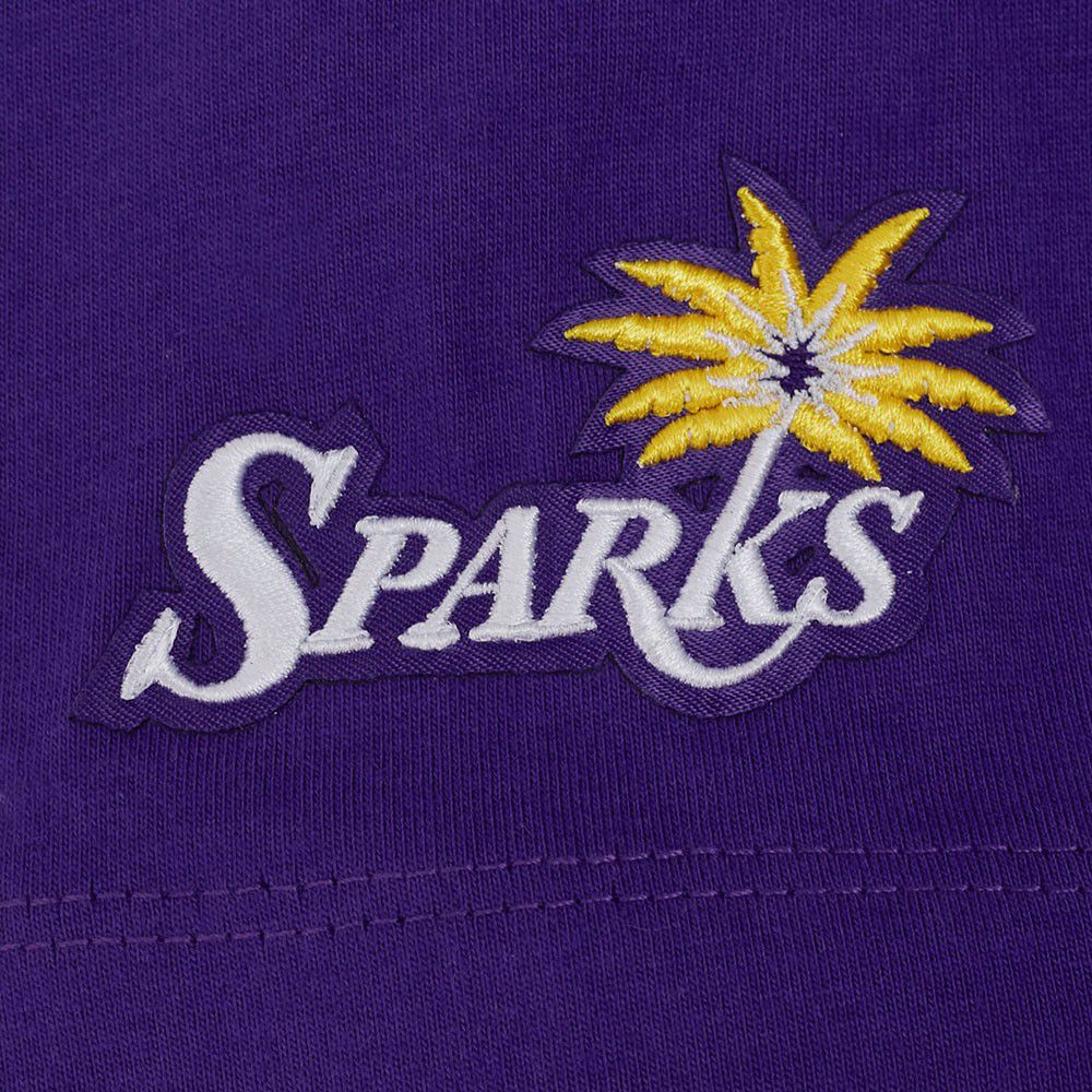 Pro Standard Girls' Los Angeles Sparks Purple Paradise Boxy T-Shirt product image
