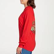 Simply Southern Women's Long Sleeve Merry and Bright Graphic T-Shirt product image