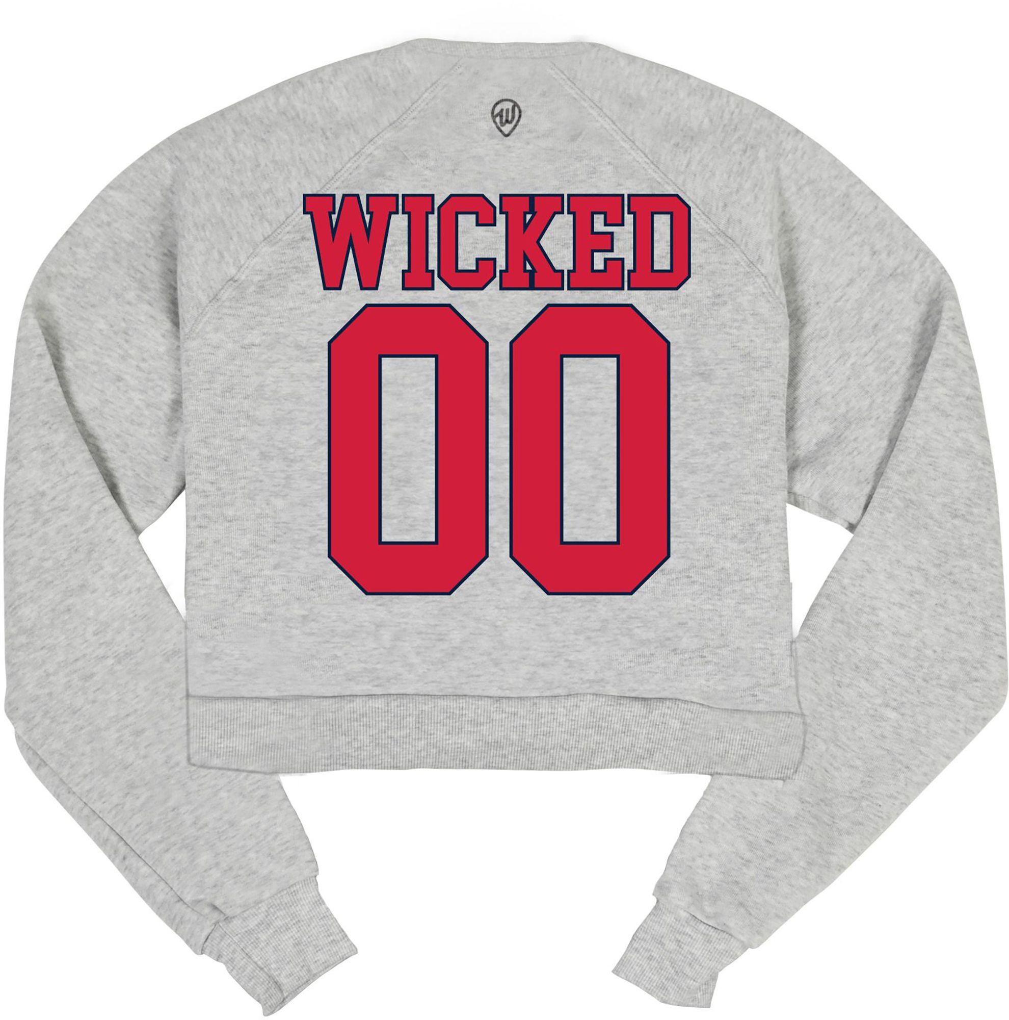 Where I'm From Women's Boston Ash Cropped Crewneck Sweatshirt product image