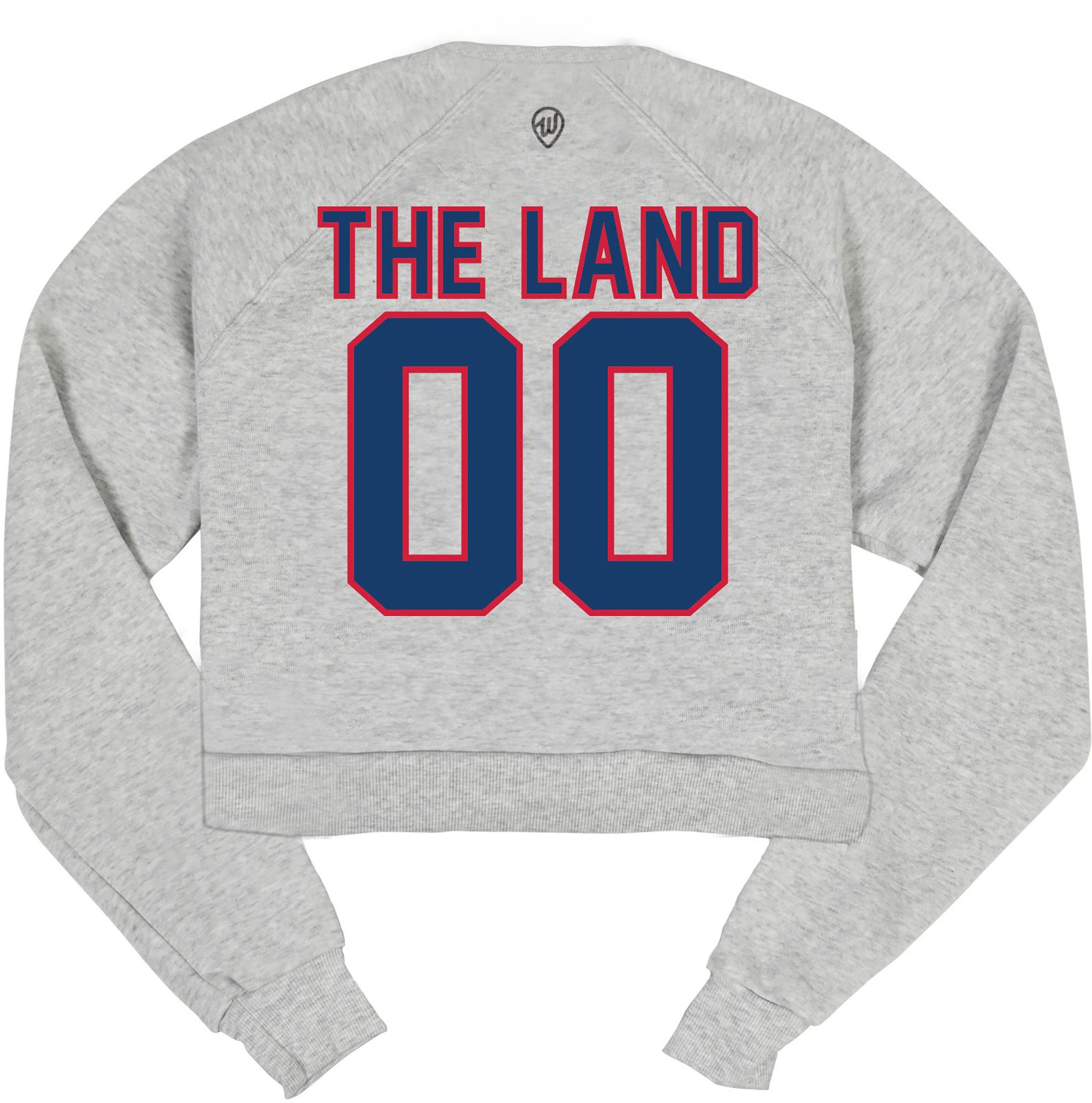 Where I'm From Women's Cleveland Ash Cropped Crewneck Sweatshirt product image