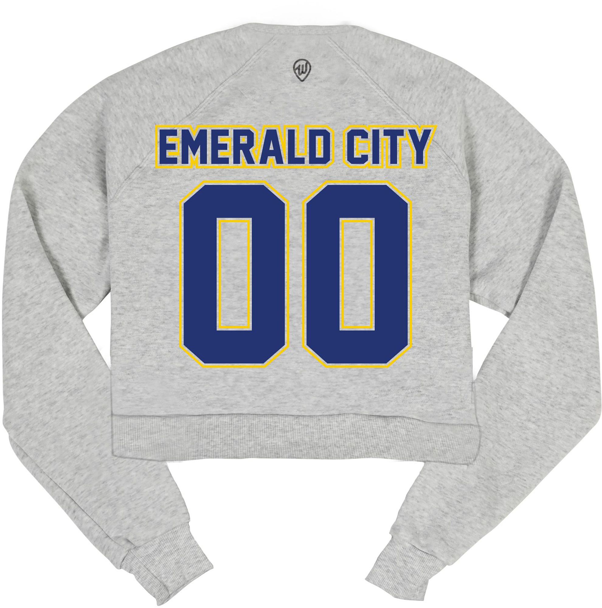 Where I'm From Women's Seattle Ash Cropped Crewneck Sweatshirt product image