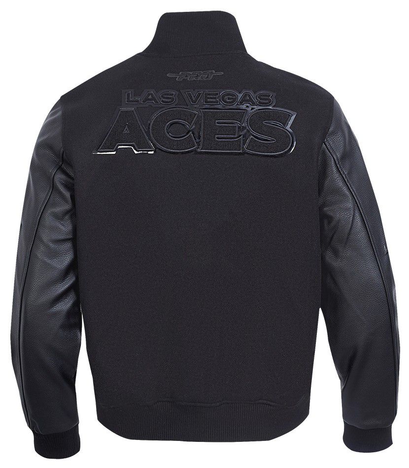Pro Standard Men's Las Vegas Aces Black Varsity Jacket product image