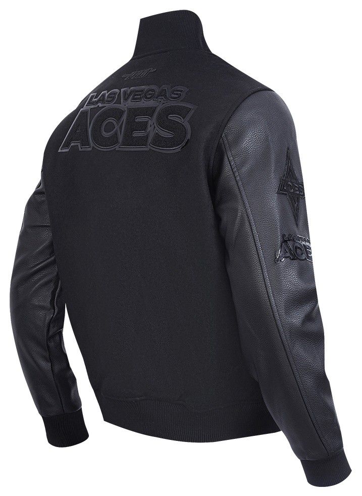 Pro Standard Men's Las Vegas Aces Black Varsity Jacket product image