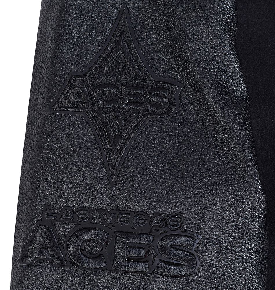 Pro Standard Men's Las Vegas Aces Black Varsity Jacket product image