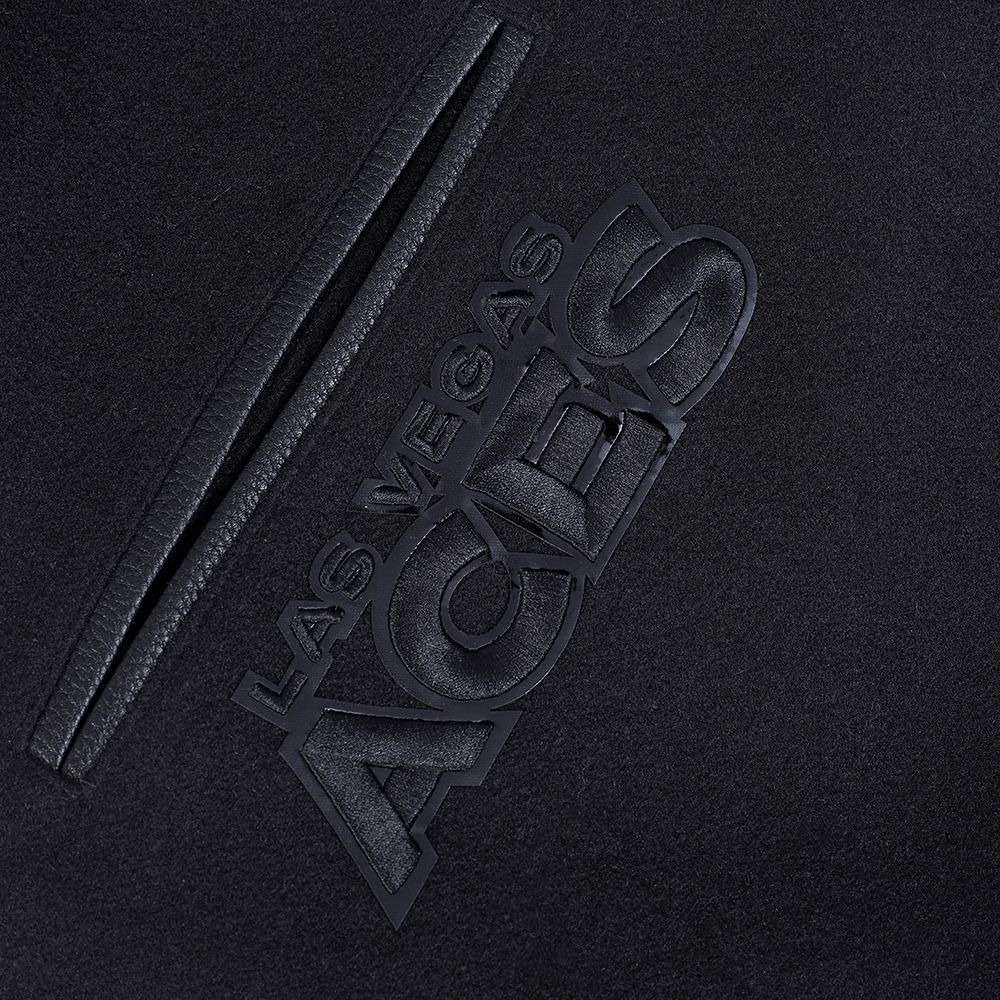 Pro Standard Men's Las Vegas Aces Black Varsity Jacket product image