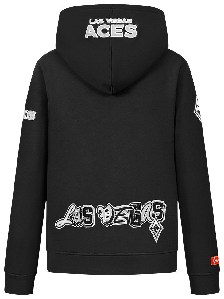 Pro Standard Youth Las Vegas Aces Black City Ransom Full-Zip Hoodie product image