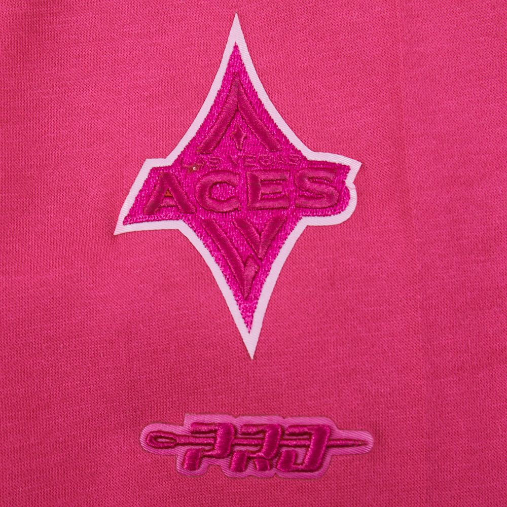 Pro Standard Girls' Las Vegas Aces Triple Pink Crewneck Sweatshirt product image