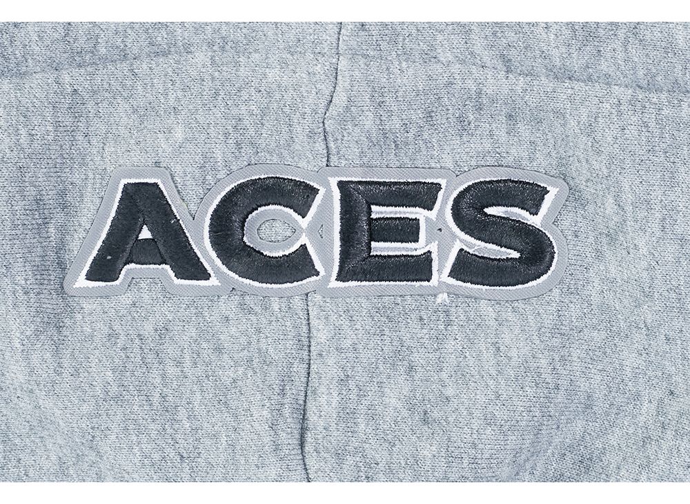 Pro Standard Women's Las Vegas Aces Dark Heather Gray Wingspan Cropped Hoodie product image