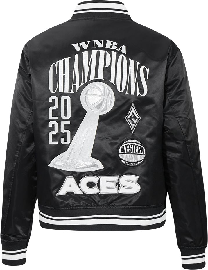 Pro Standard Women's 2025 WNBA Champions Las Vegas Aces Satin Jacket product image