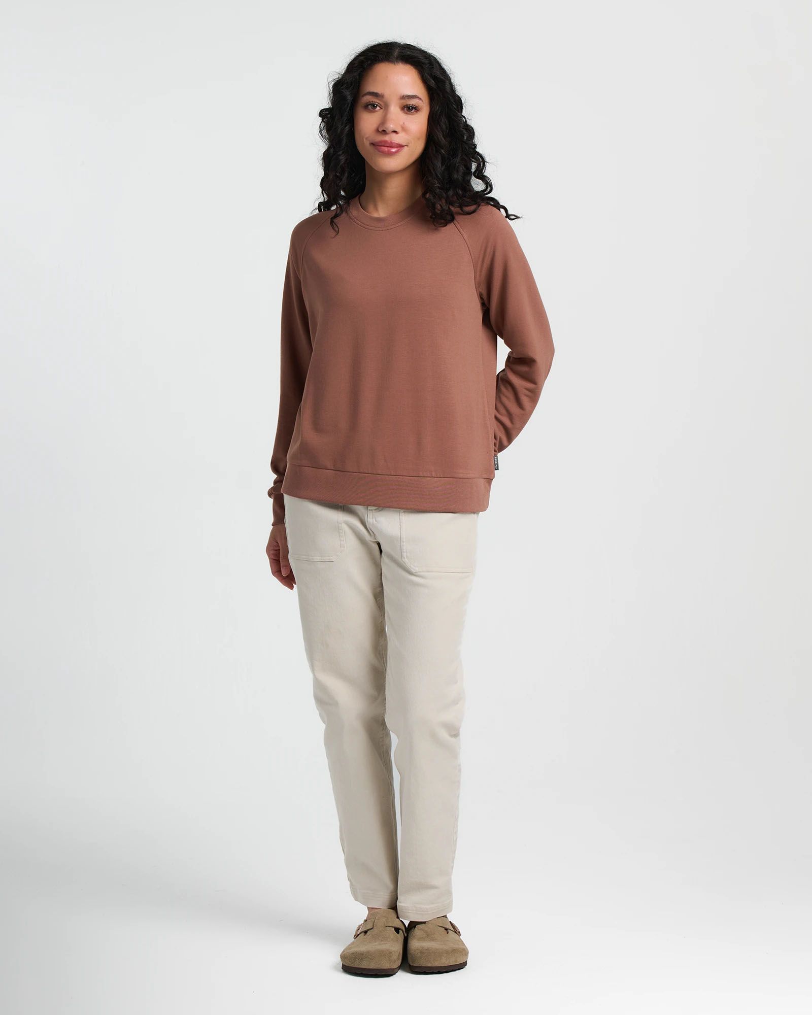 Free Fly Women's Bamboo Lightweight Fleece Crew product image