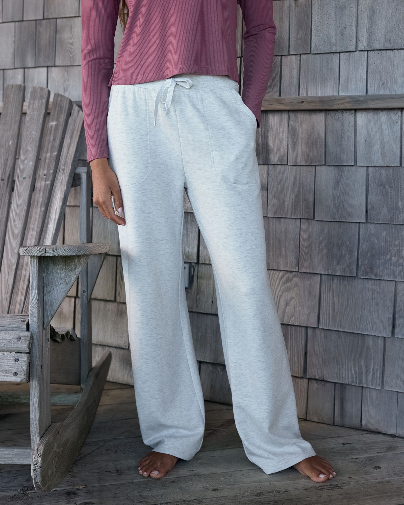 Free Fly Women's Bamboo Lightweight Fleece Wide Leg Pant product image