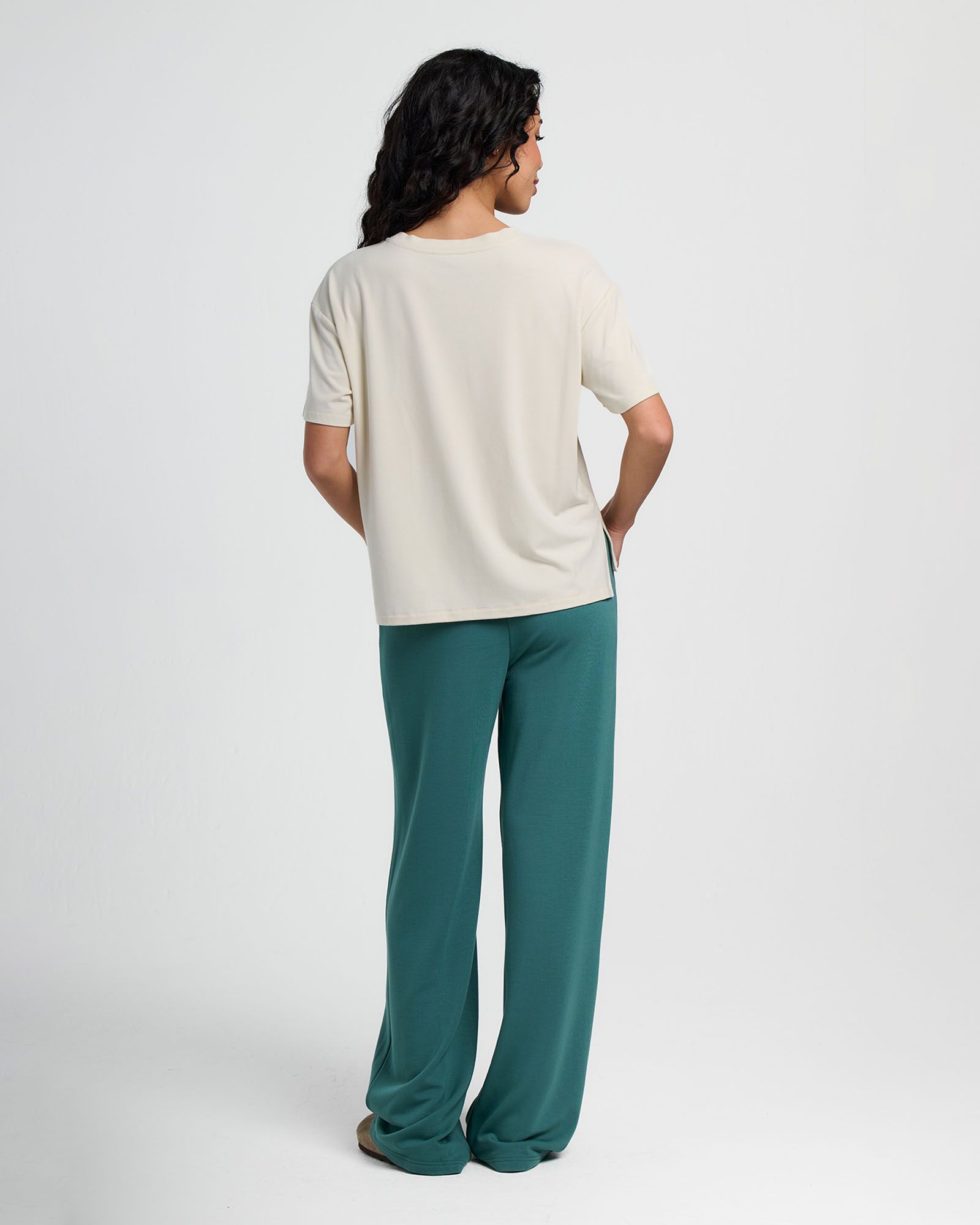 Free Fly Women's Bamboo Lightweight Fleece Wide Leg Pant product image