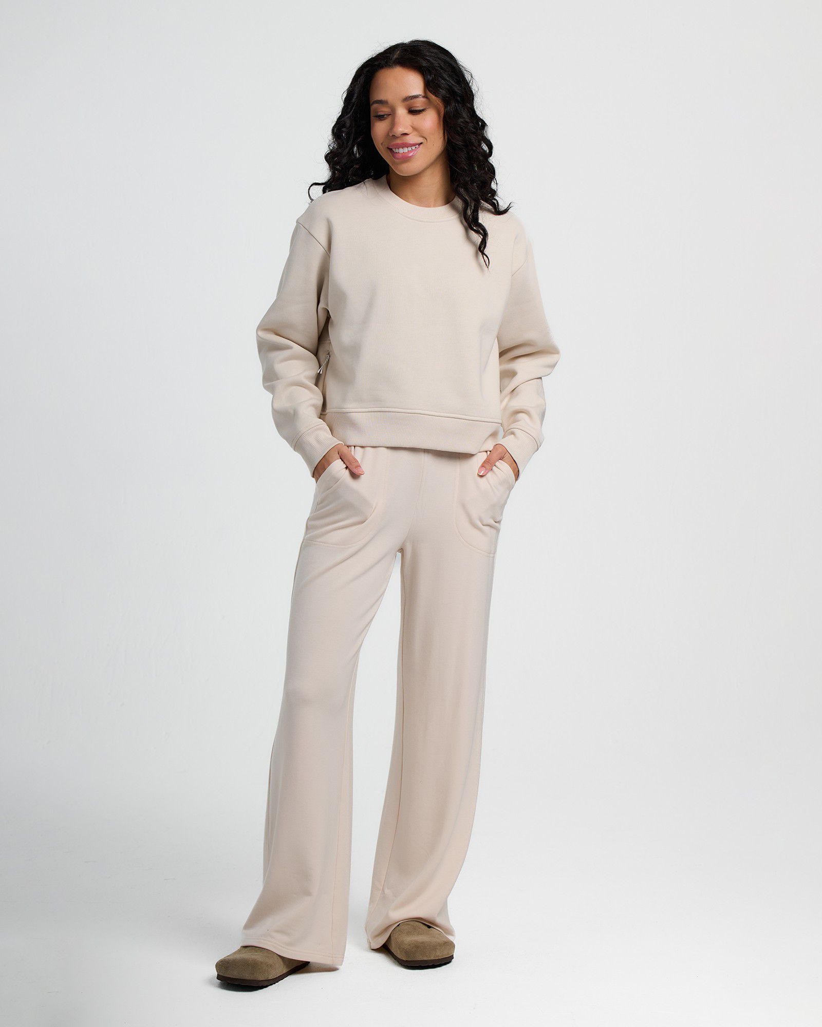 Free Fly Women's Bamboo Lightweight Fleece Wide Leg Pant product image