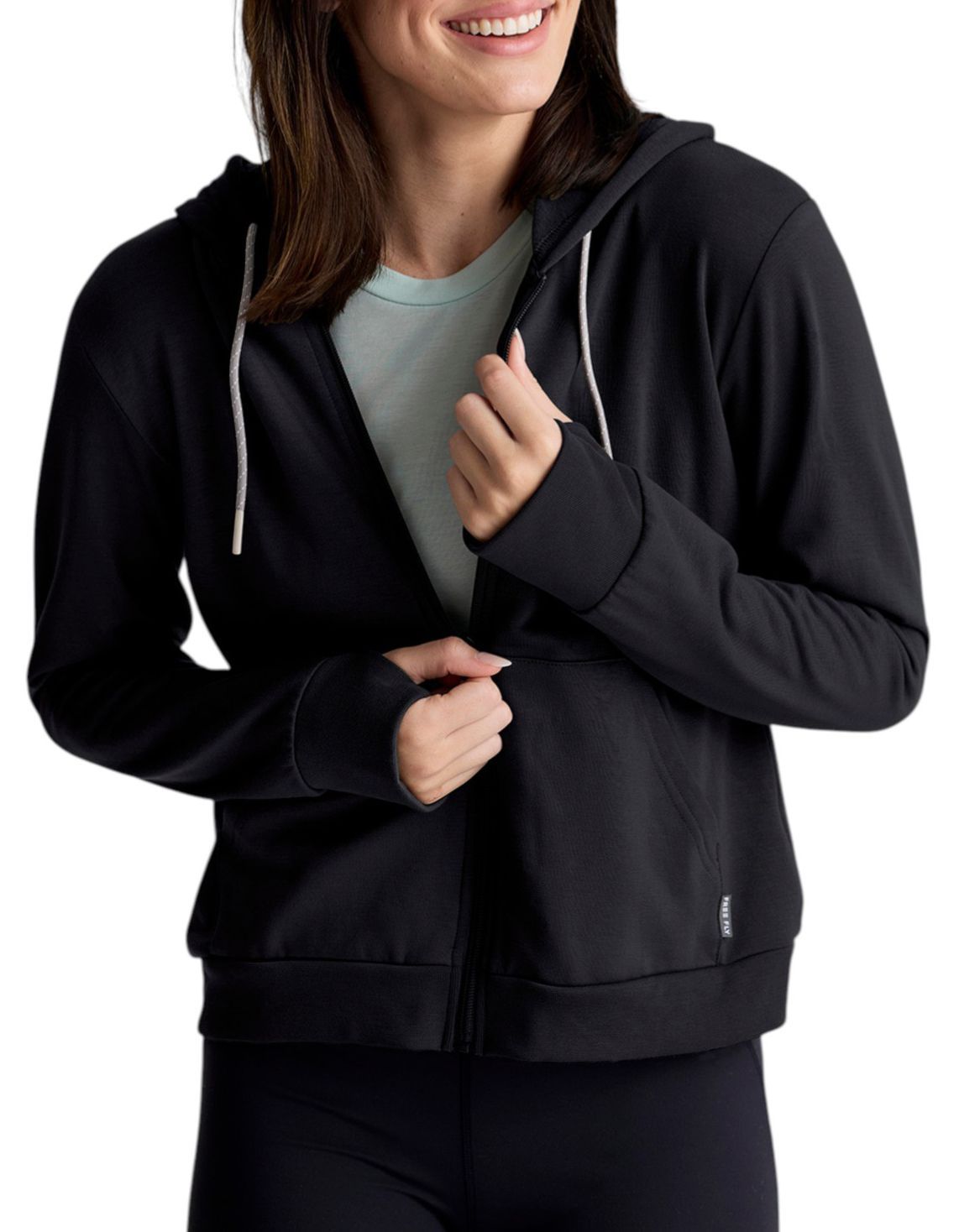 Free Fly Women's Bamboo Lightweight Fleece Zip Hoodie product image